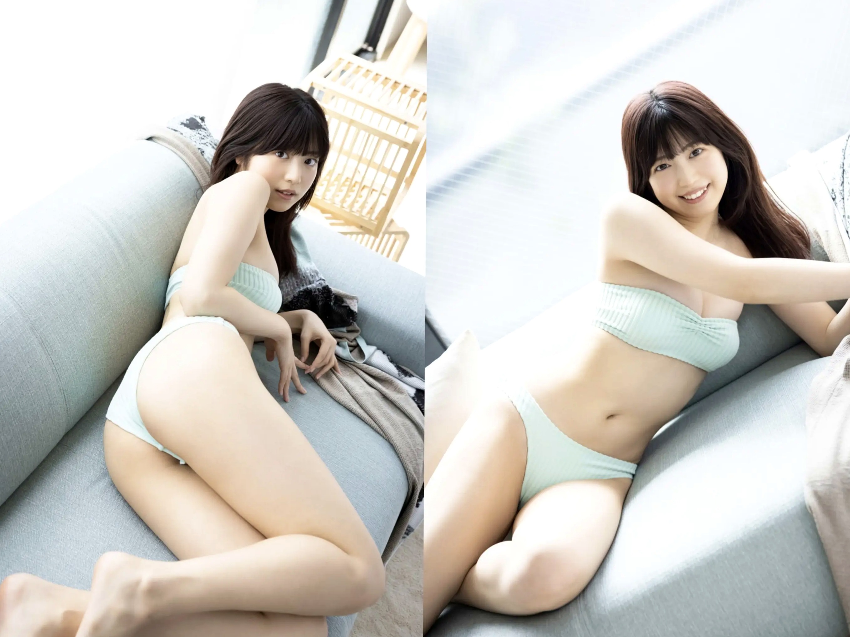 吉田莉桜 - となりの天使 日系清纯居家比基尼性感写真 [46P]