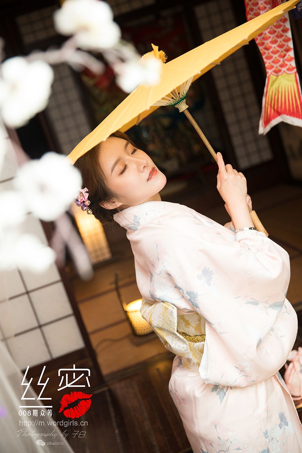 [TouTiao头条女神]高清写真图 蜜丝系列008期 众筹回报之和风花与蛇