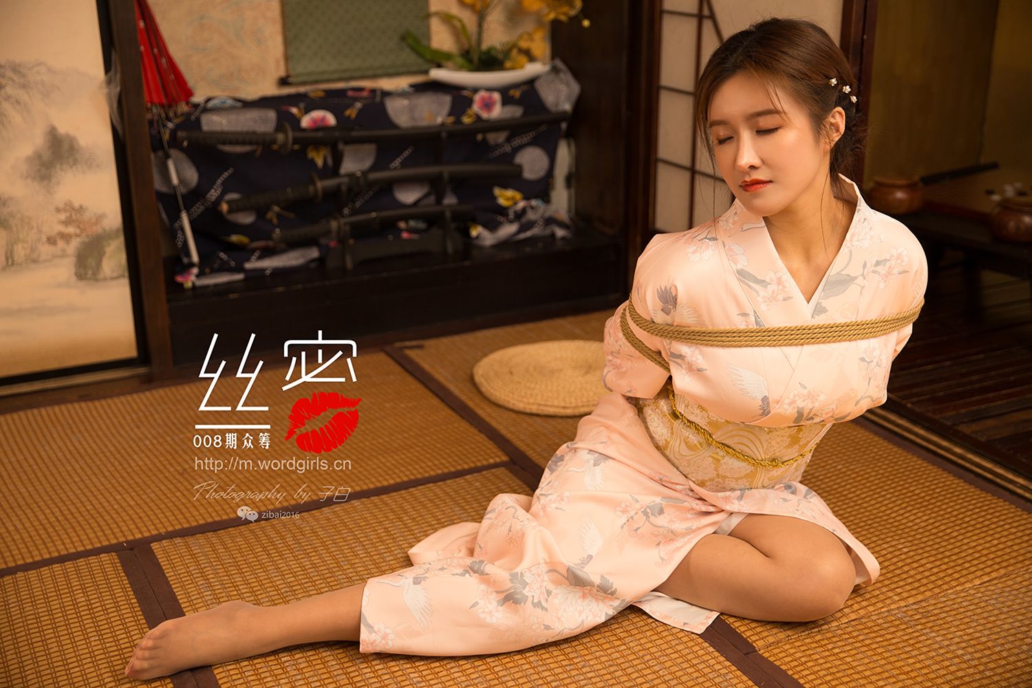 [TouTiao头条女神]高清写真图 蜜丝系列008期 众筹回报之和风花与蛇