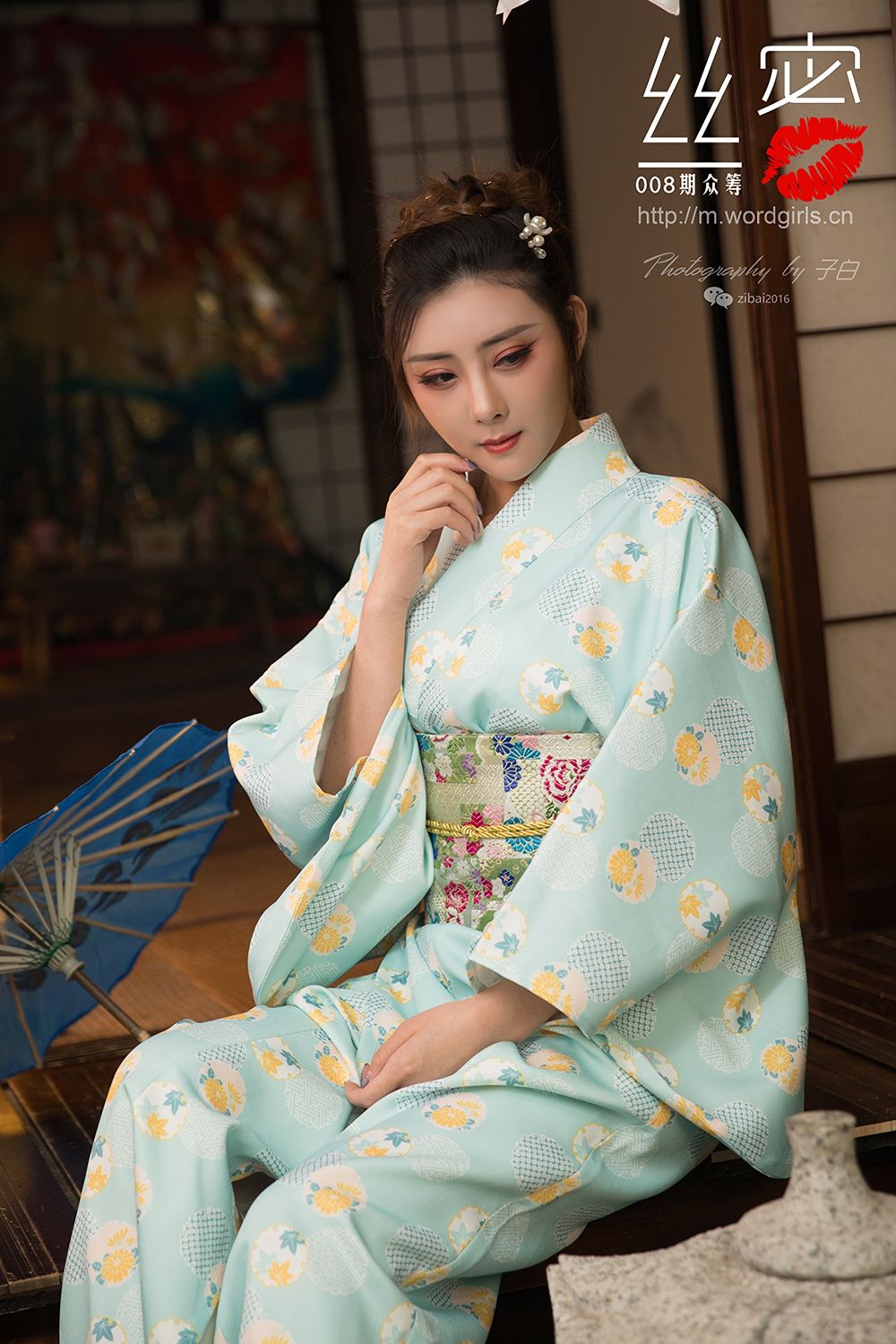 [TouTiao头条女神]高清写真图 蜜丝系列008期 众筹回报之和风花与蛇