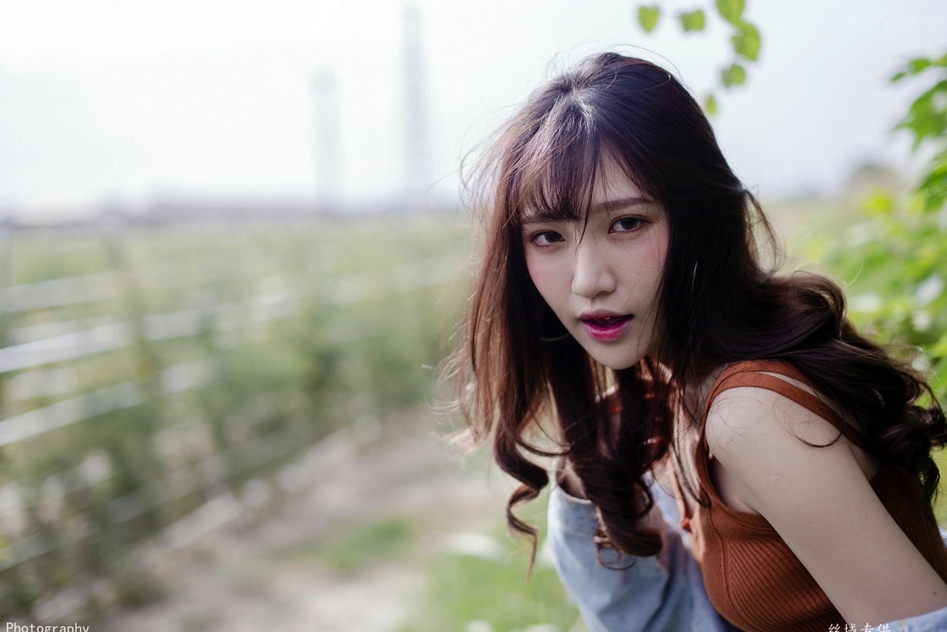 Gallery - 台湾正妹比比儿《小清新外拍》户外街拍写真集，展现邻家女孩纯美气质与动人魅力台湾清新户外街拍治愈系 比比儿女神私房照_秀色女神 - image 13