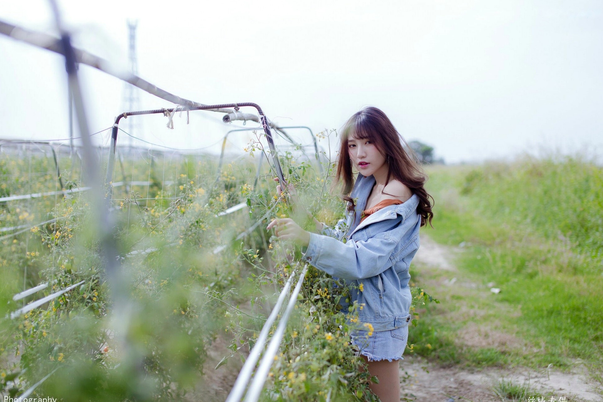 Gallery - 台湾正妹比比儿《小清新外拍》户外街拍写真集，展现邻家女孩纯美气质与动人魅力台湾清新户外街拍治愈系 比比儿女神私房照_秀色女神 - image 19