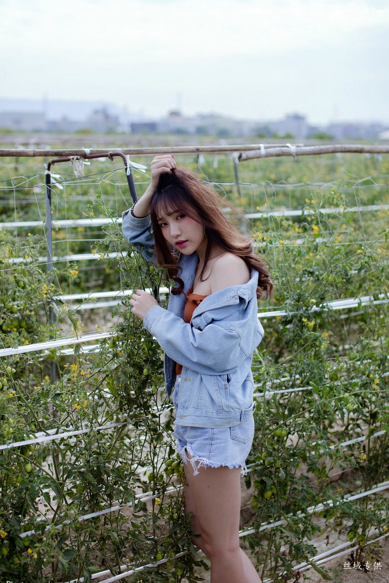 Gallery - 台湾正妹比比儿《小清新外拍》户外街拍写真集，展现邻家女孩纯美气质与动人魅力台湾清新户外街拍治愈系 比比儿女神私房照_秀色女神 - image 21