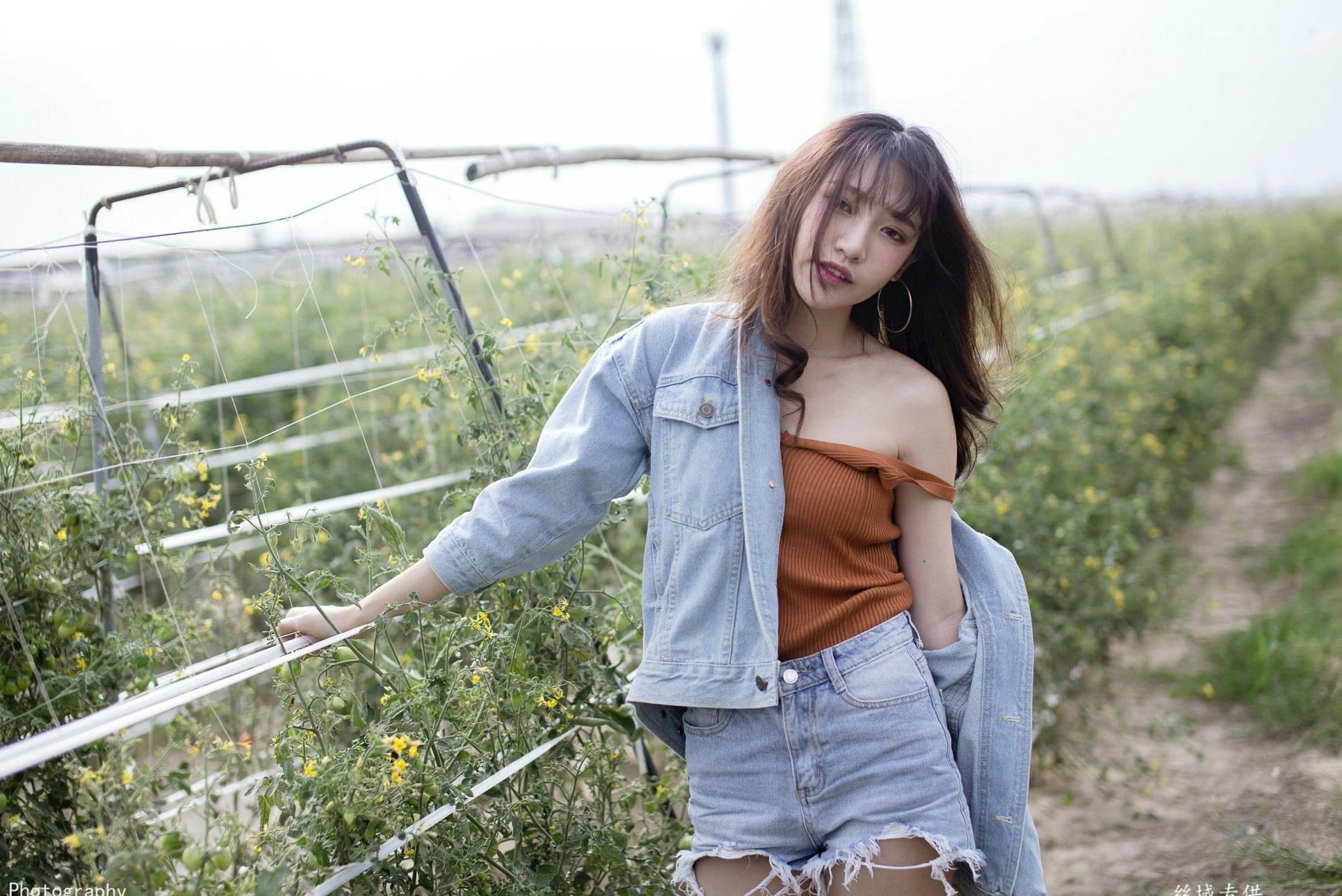 Gallery - 台湾正妹比比儿《小清新外拍》户外街拍写真集，展现邻家女孩纯美气质与动人魅力台湾清新户外街拍治愈系 比比儿女神私房照_秀色女神 - image 22