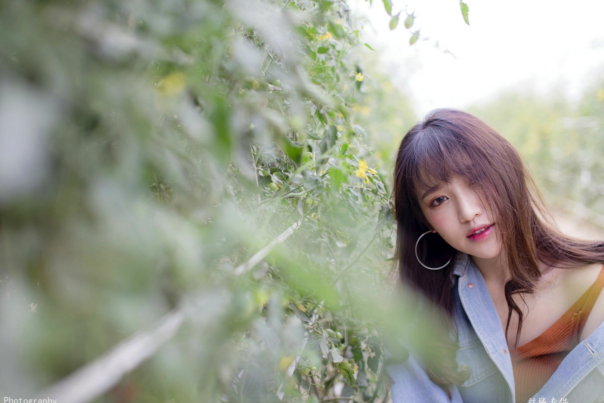 Gallery - 台湾正妹比比儿《小清新外拍》户外街拍写真集，展现邻家女孩纯美气质与动人魅力台湾清新户外街拍治愈系 比比儿女神私房照_秀色女神 - image 24