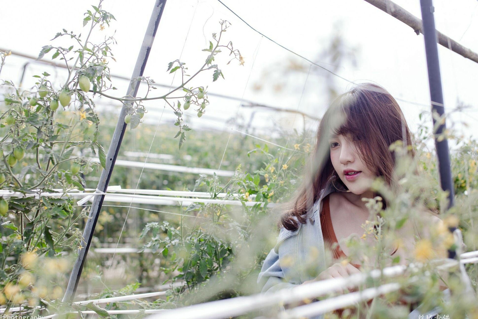 Gallery - 台湾正妹比比儿《小清新外拍》户外街拍写真集，展现邻家女孩纯美气质与动人魅力台湾清新户外街拍治愈系 比比儿女神私房照_秀色女神 - image 28