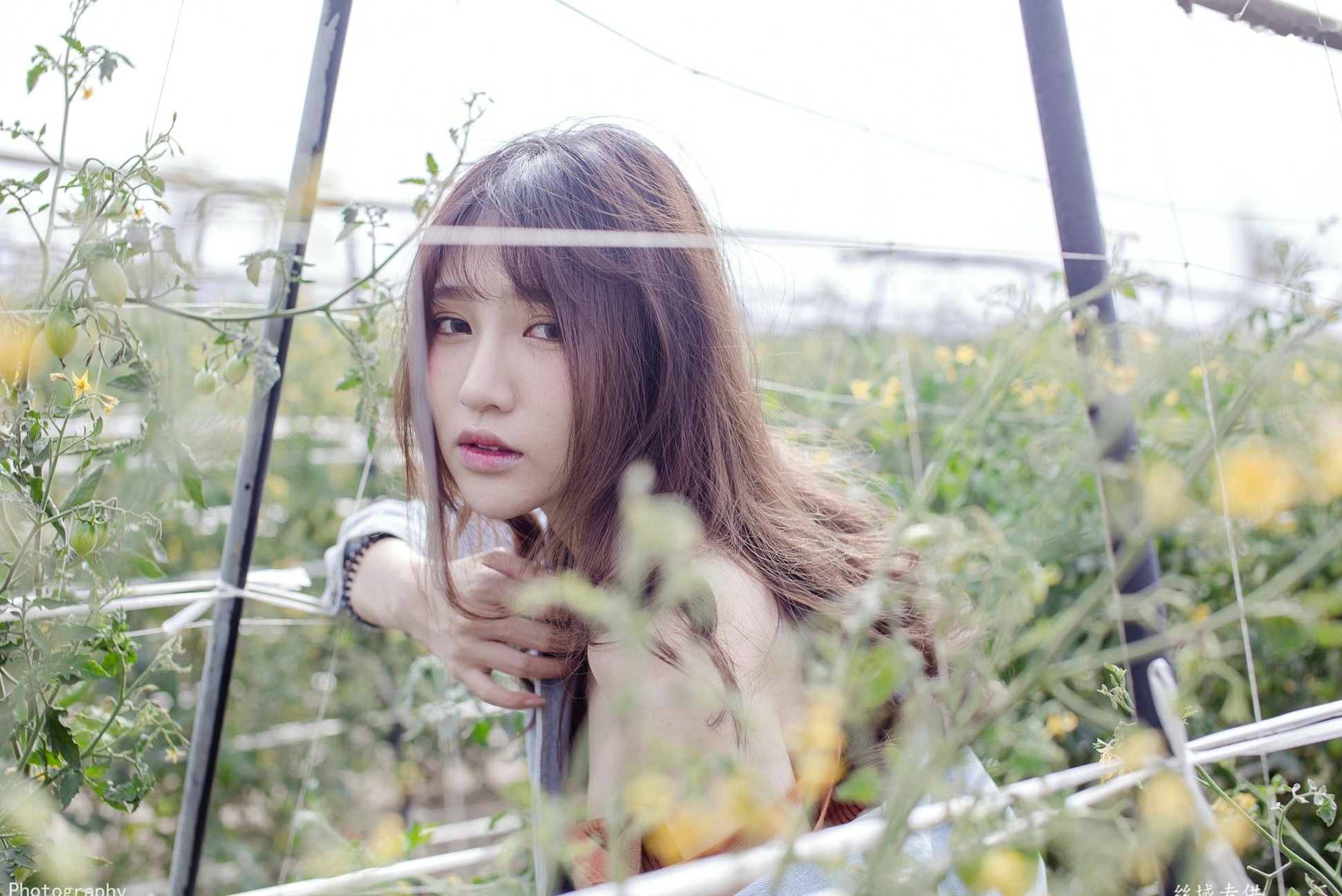 Gallery - 台湾正妹比比儿《小清新外拍》户外街拍写真集，展现邻家女孩纯美气质与动人魅力台湾清新户外街拍治愈系 比比儿女神私房照_秀色女神 - image 30