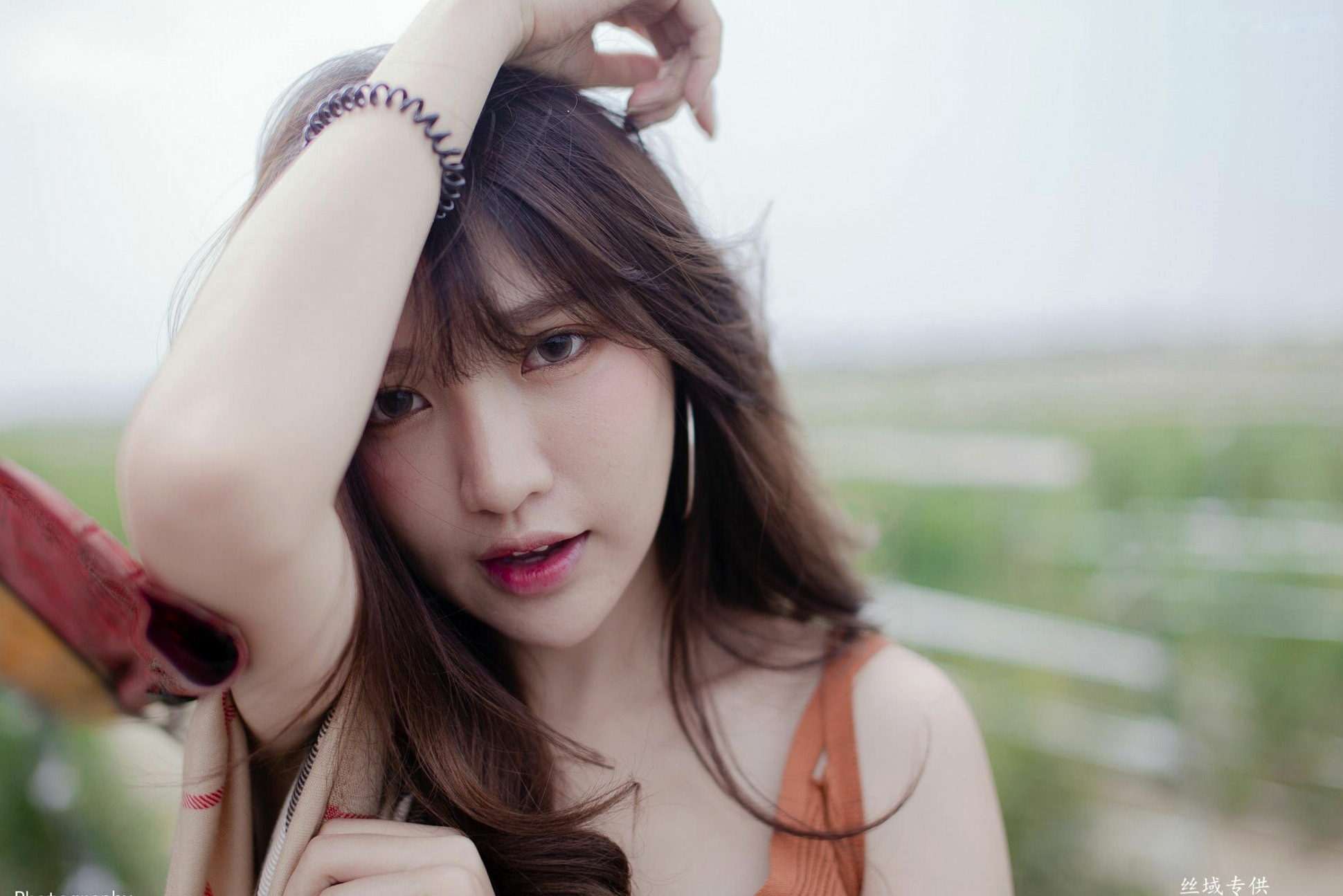 Gallery - 台湾正妹比比儿《小清新外拍》户外街拍写真集，展现邻家女孩纯美气质与动人魅力台湾清新户外街拍治愈系 比比儿女神私房照_秀色女神 - image 42