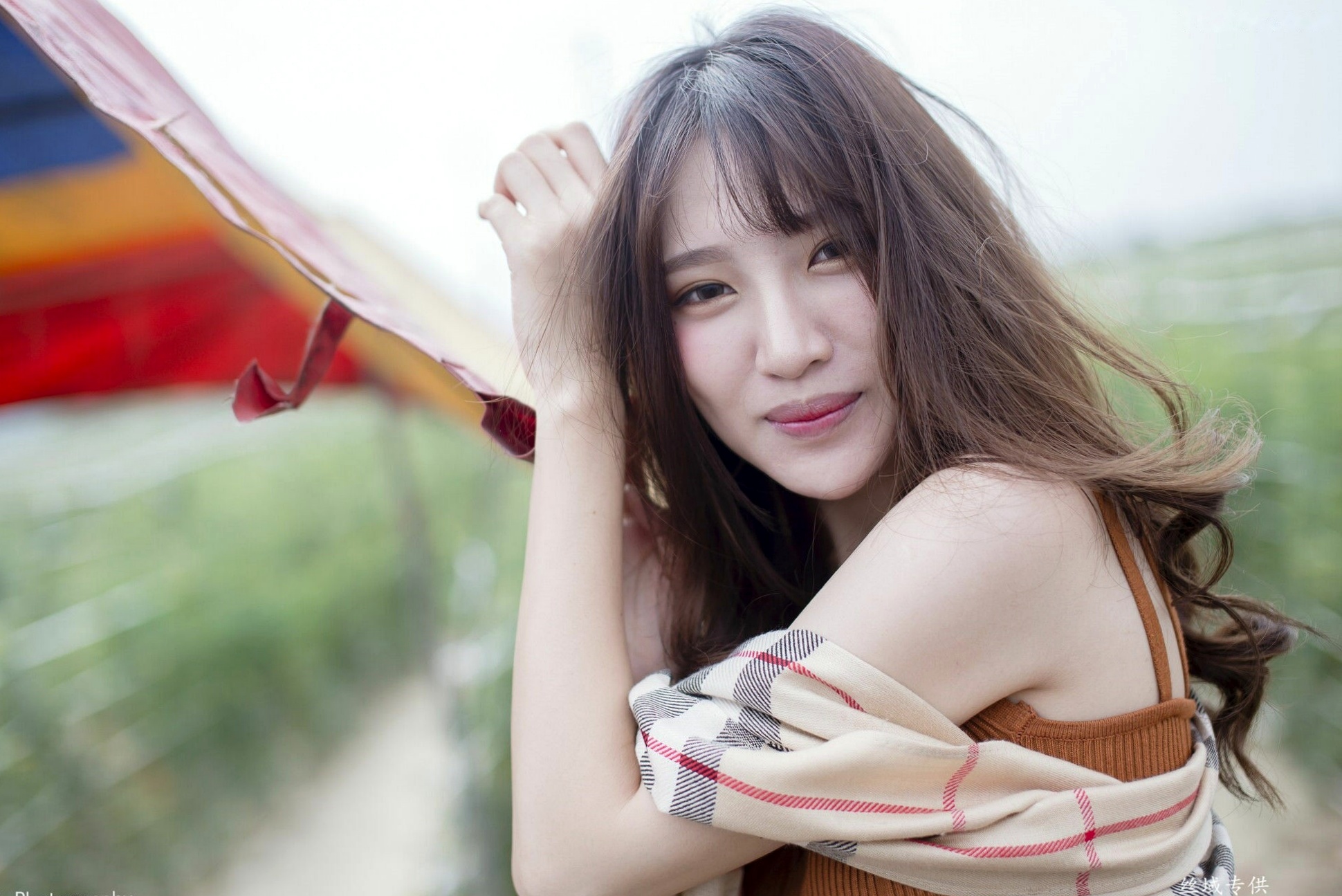 Gallery - 台湾正妹比比儿《小清新外拍》户外街拍写真集，展现邻家女孩纯美气质与动人魅力台湾清新户外街拍治愈系 比比儿女神私房照_秀色女神 - image 43