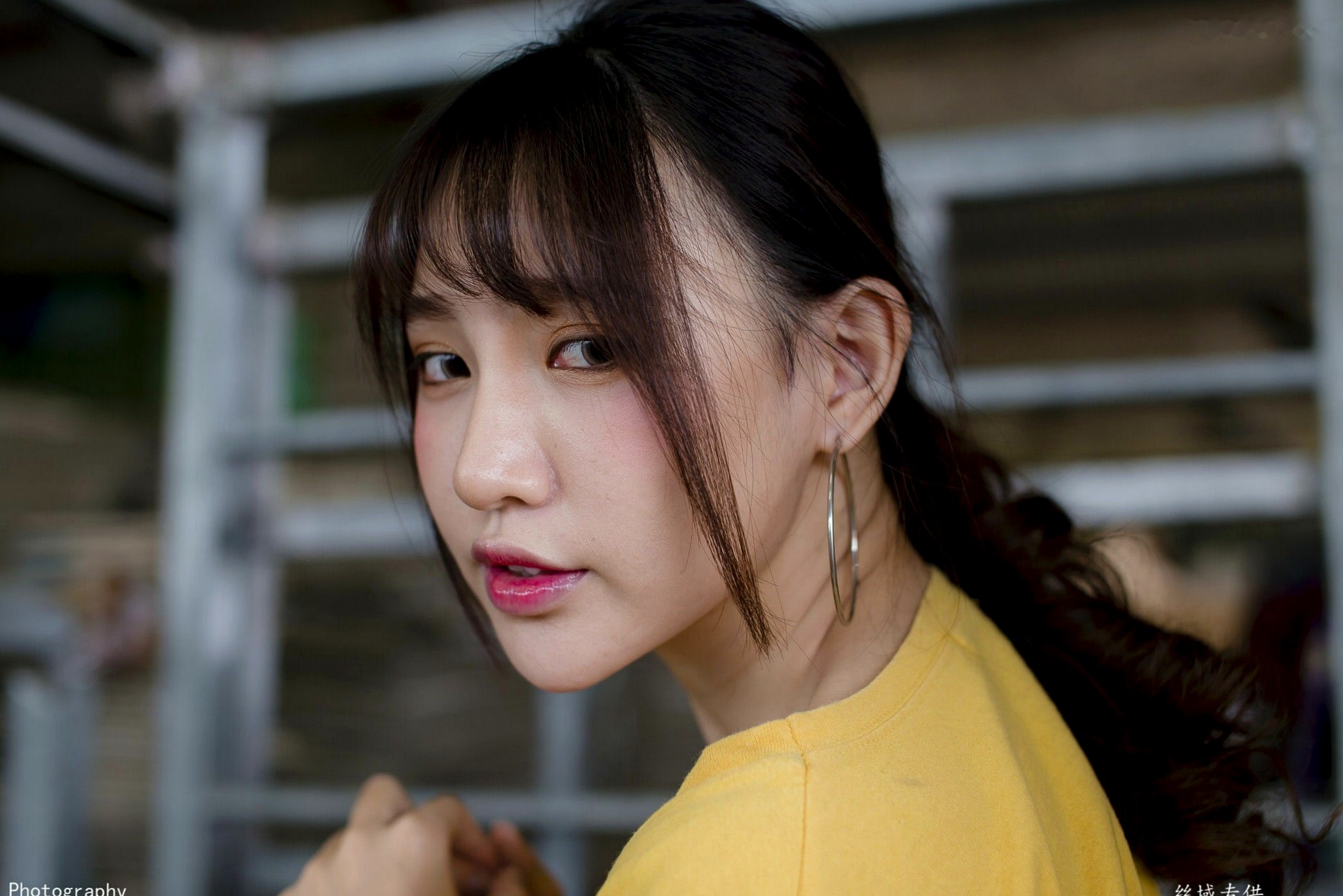 Gallery - 台湾正妹比比儿《小清新外拍》户外街拍写真集，展现邻家女孩纯美气质与动人魅力台湾清新户外街拍治愈系 比比儿女神私房照_秀色女神 - image 52