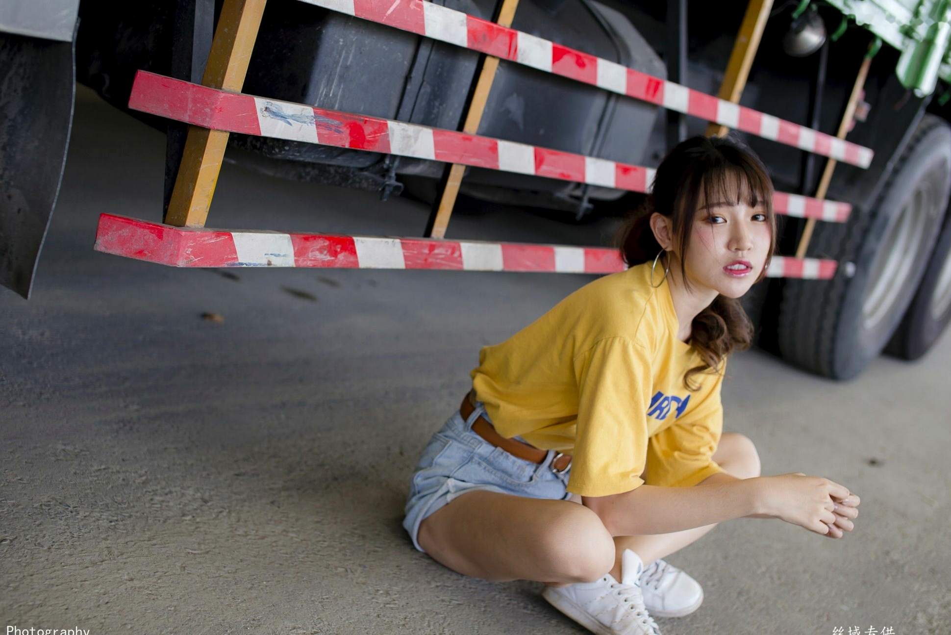Gallery - 台湾正妹比比儿《小清新外拍》户外街拍写真集，展现邻家女孩纯美气质与动人魅力台湾清新户外街拍治愈系 比比儿女神私房照_秀色女神 - image 53