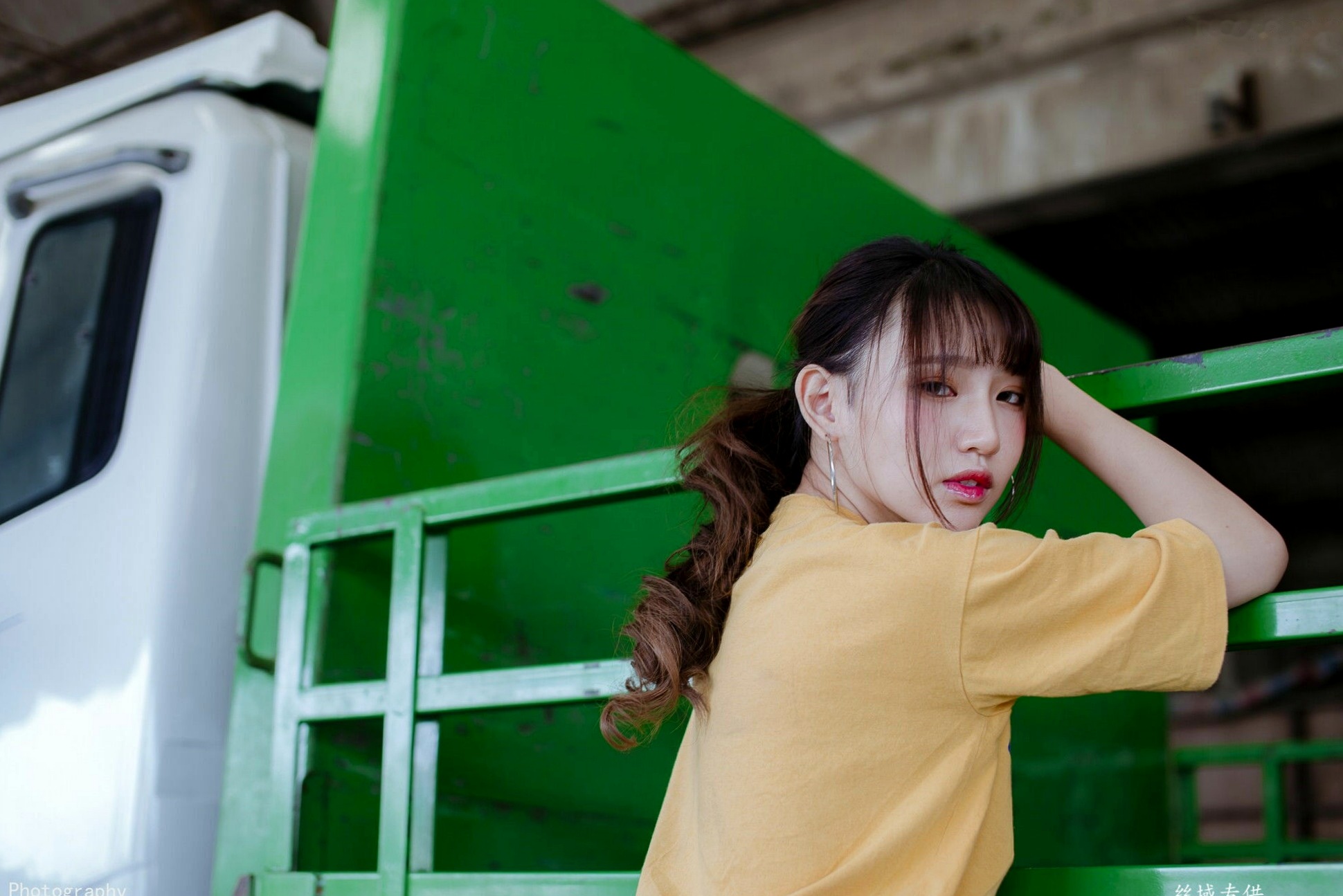 Gallery - 台湾正妹比比儿《小清新外拍》户外街拍写真集，展现邻家女孩纯美气质与动人魅力台湾清新户外街拍治愈系 比比儿女神私房照_秀色女神 - image 58