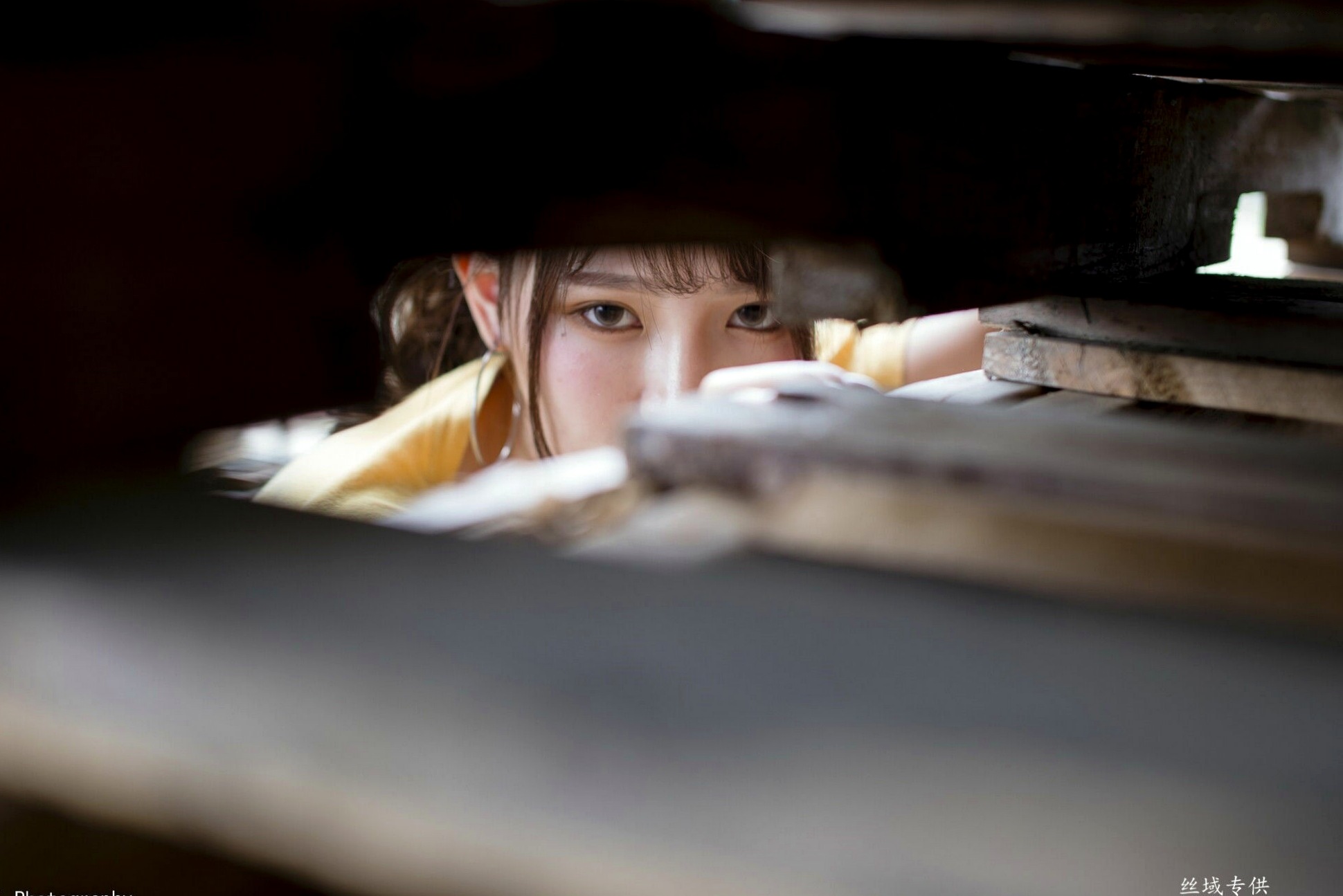 Gallery - 台湾正妹比比儿《小清新外拍》户外街拍写真集，展现邻家女孩纯美气质与动人魅力台湾清新户外街拍治愈系 比比儿女神私房照_秀色女神 - image 64