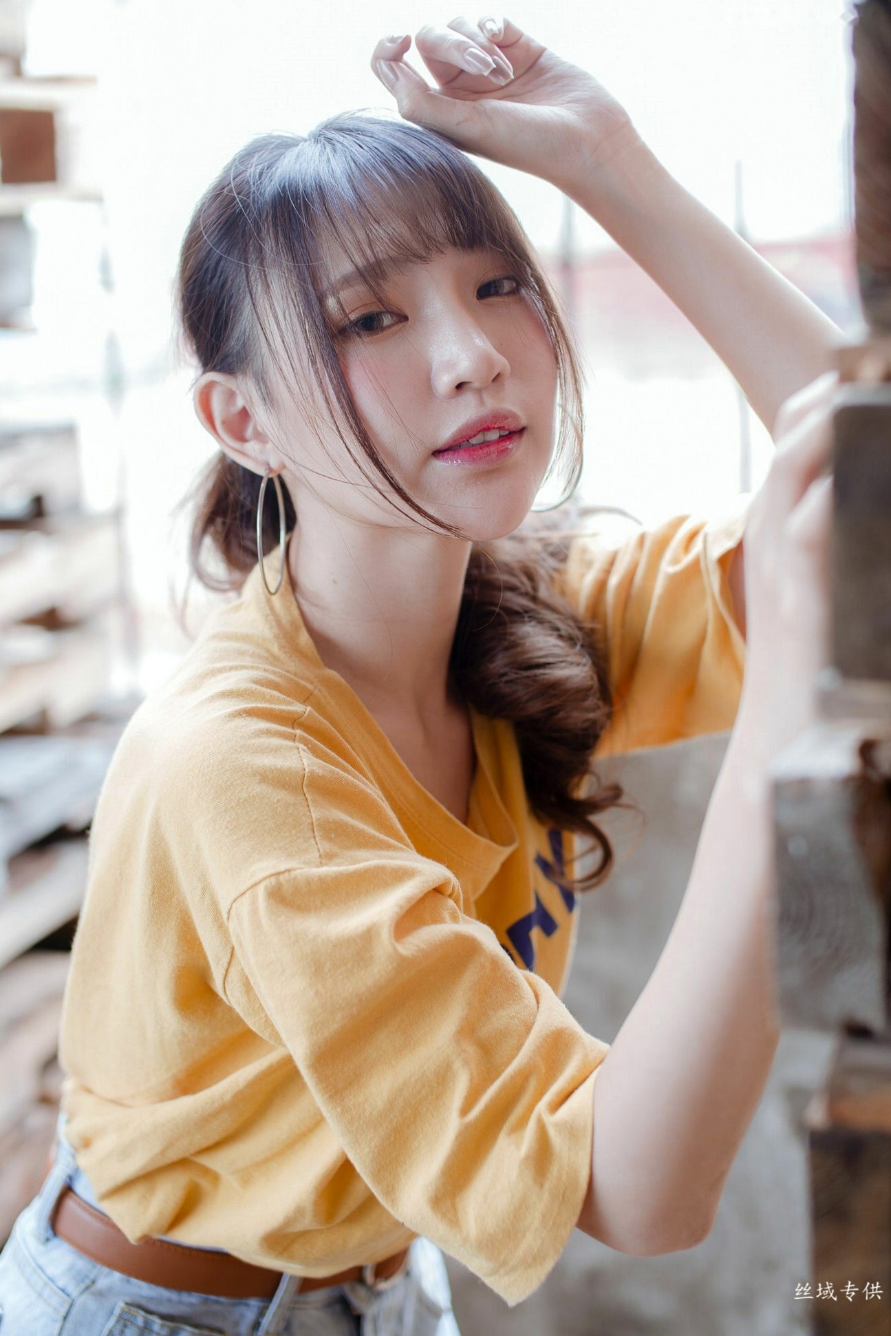 Gallery - 台湾正妹比比儿《小清新外拍》户外街拍写真集，展现邻家女孩纯美气质与动人魅力台湾清新户外街拍治愈系 比比儿女神私房照_秀色女神 - image 69