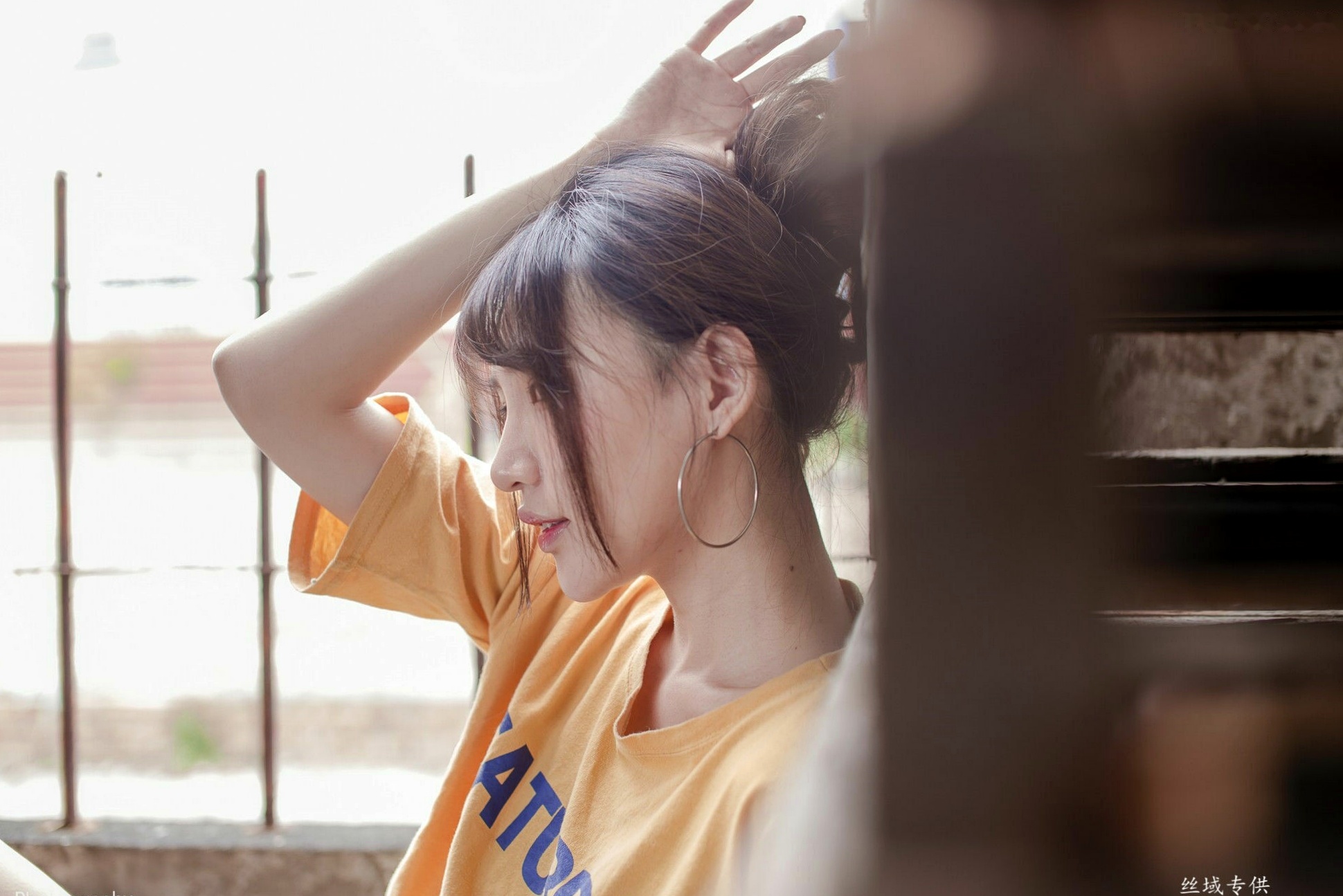 Gallery - 台湾正妹比比儿《小清新外拍》户外街拍写真集，展现邻家女孩纯美气质与动人魅力台湾清新户外街拍治愈系 比比儿女神私房照_秀色女神 - image 72