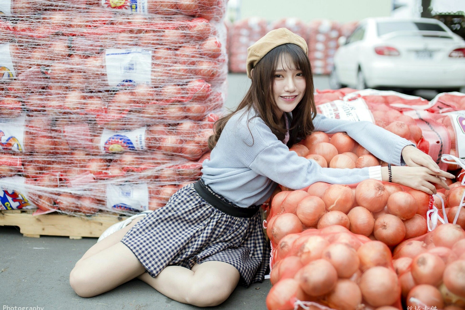 Gallery - 台湾正妹比比儿《小清新外拍》户外街拍写真集，展现邻家女孩纯美气质与动人魅力台湾清新户外街拍治愈系 比比儿女神私房照_秀色女神 - image 89