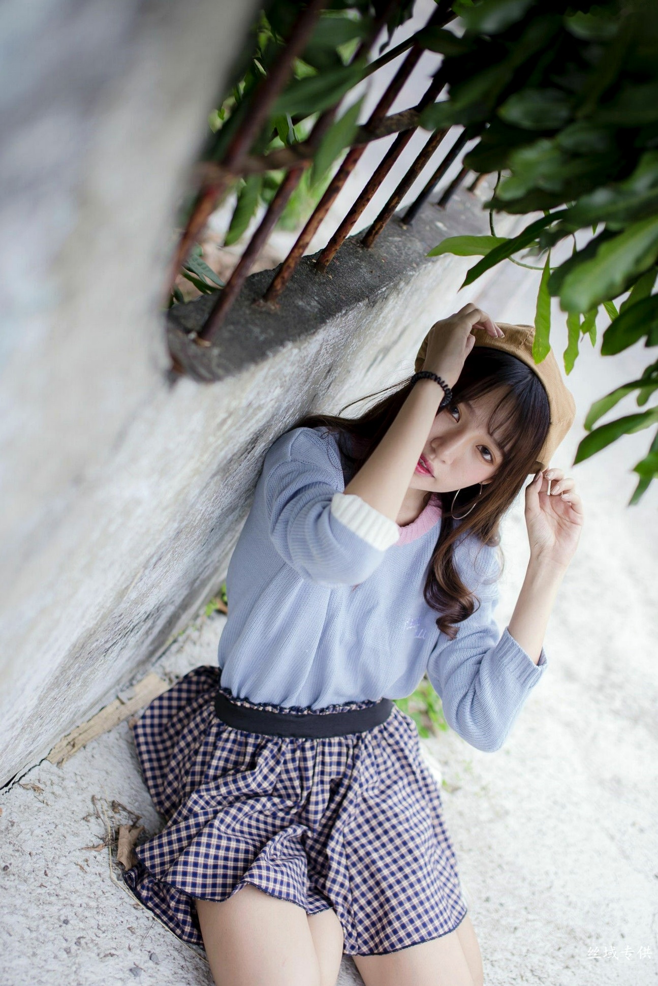 Gallery - 台湾正妹比比儿《小清新外拍》户外街拍写真集，展现邻家女孩纯美气质与动人魅力台湾清新户外街拍治愈系 比比儿女神私房照_秀色女神 - image 120