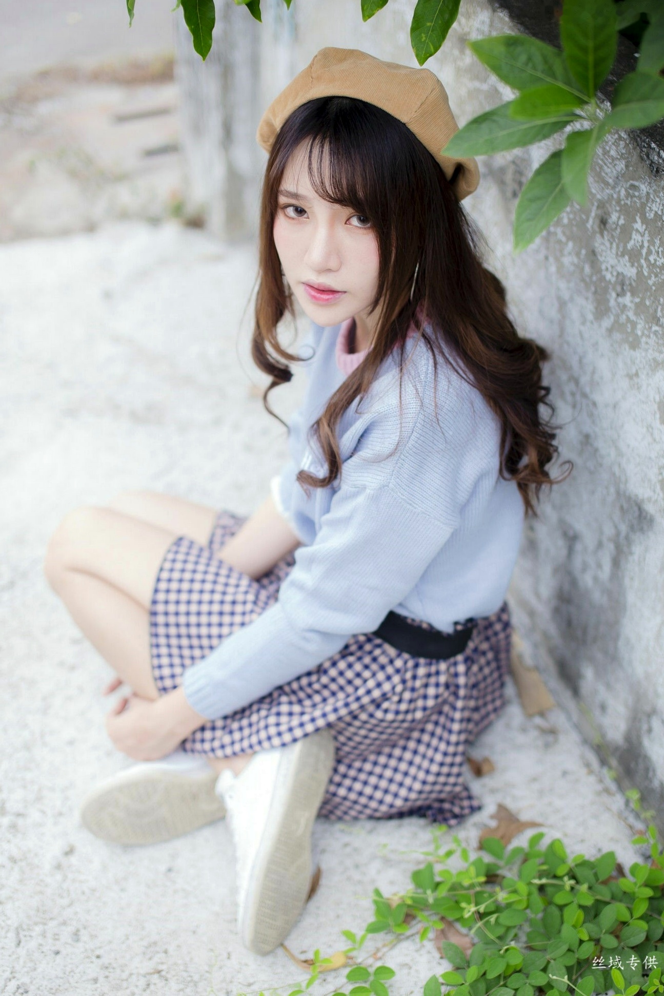 Gallery - 台湾正妹比比儿《小清新外拍》户外街拍写真集，展现邻家女孩纯美气质与动人魅力台湾清新户外街拍治愈系 比比儿女神私房照_秀色女神 - image 122