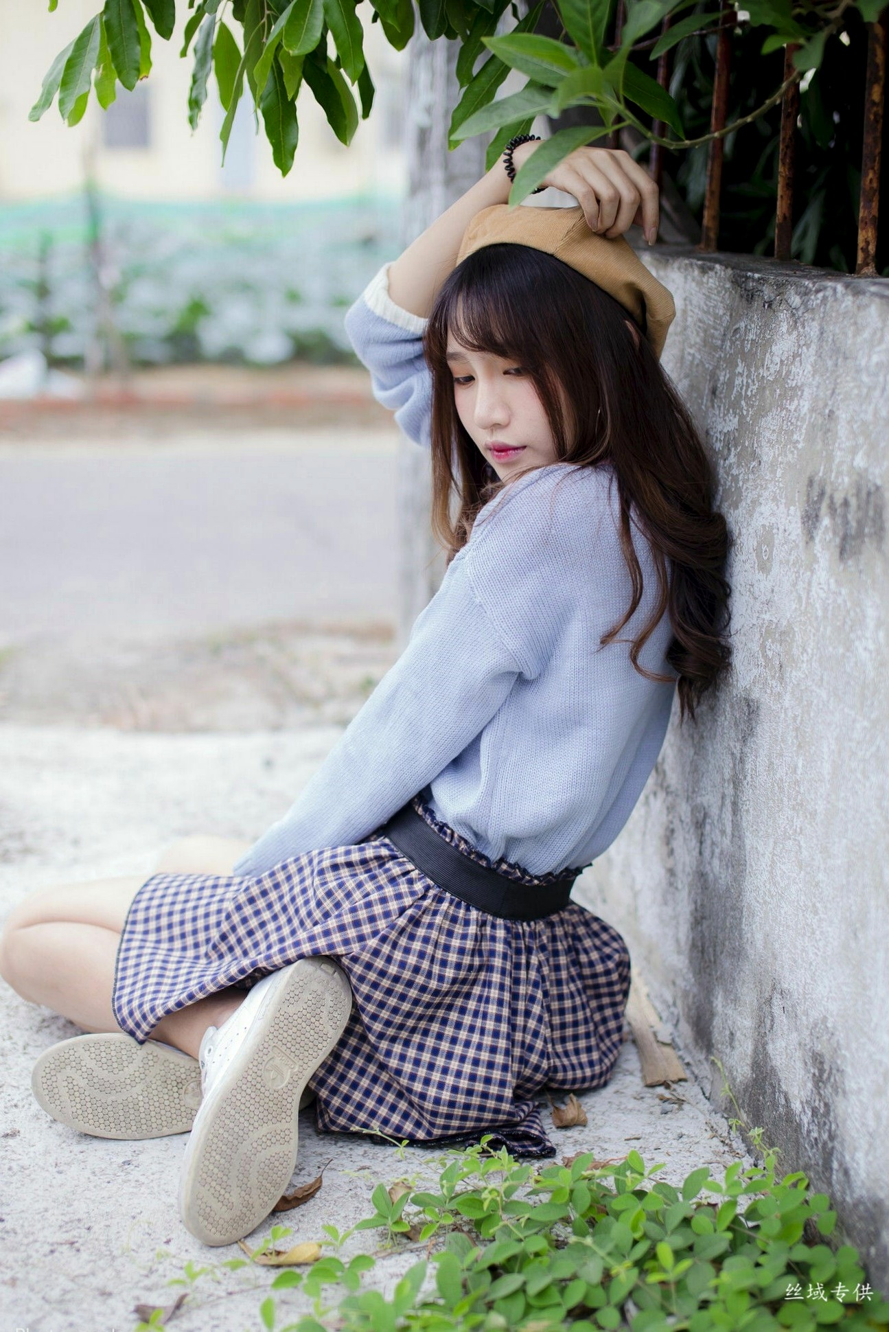 Gallery - 台湾正妹比比儿《小清新外拍》户外街拍写真集，展现邻家女孩纯美气质与动人魅力台湾清新户外街拍治愈系 比比儿女神私房照_秀色女神 - image 123