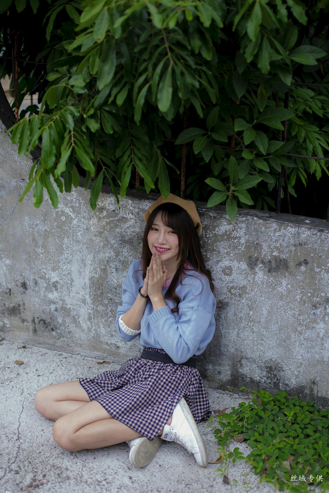 Gallery - 台湾正妹比比儿《小清新外拍》户外街拍写真集，展现邻家女孩纯美气质与动人魅力台湾清新户外街拍治愈系 比比儿女神私房照_秀色女神 - image 124