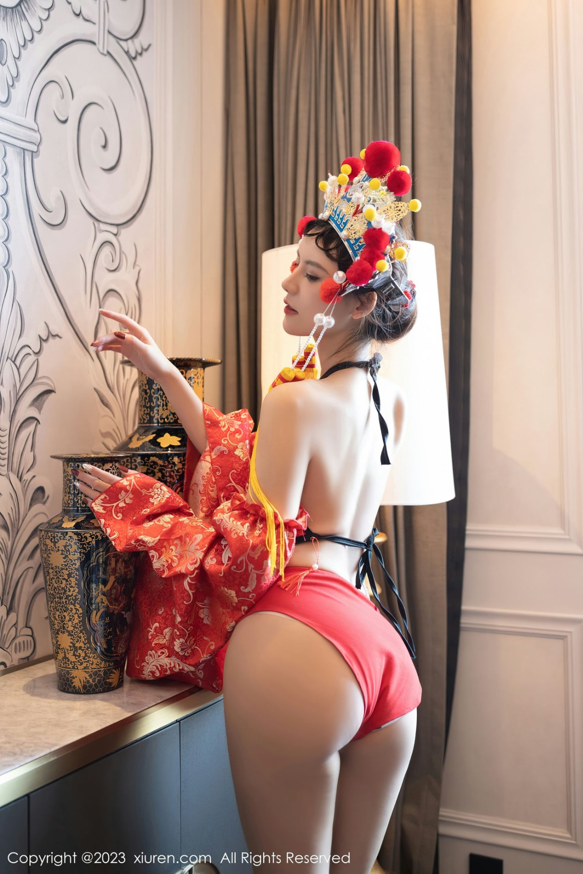 [XiuRen]高清写真图 2023.02.22 No.6308 就是阿朱啊 美臀妩媚