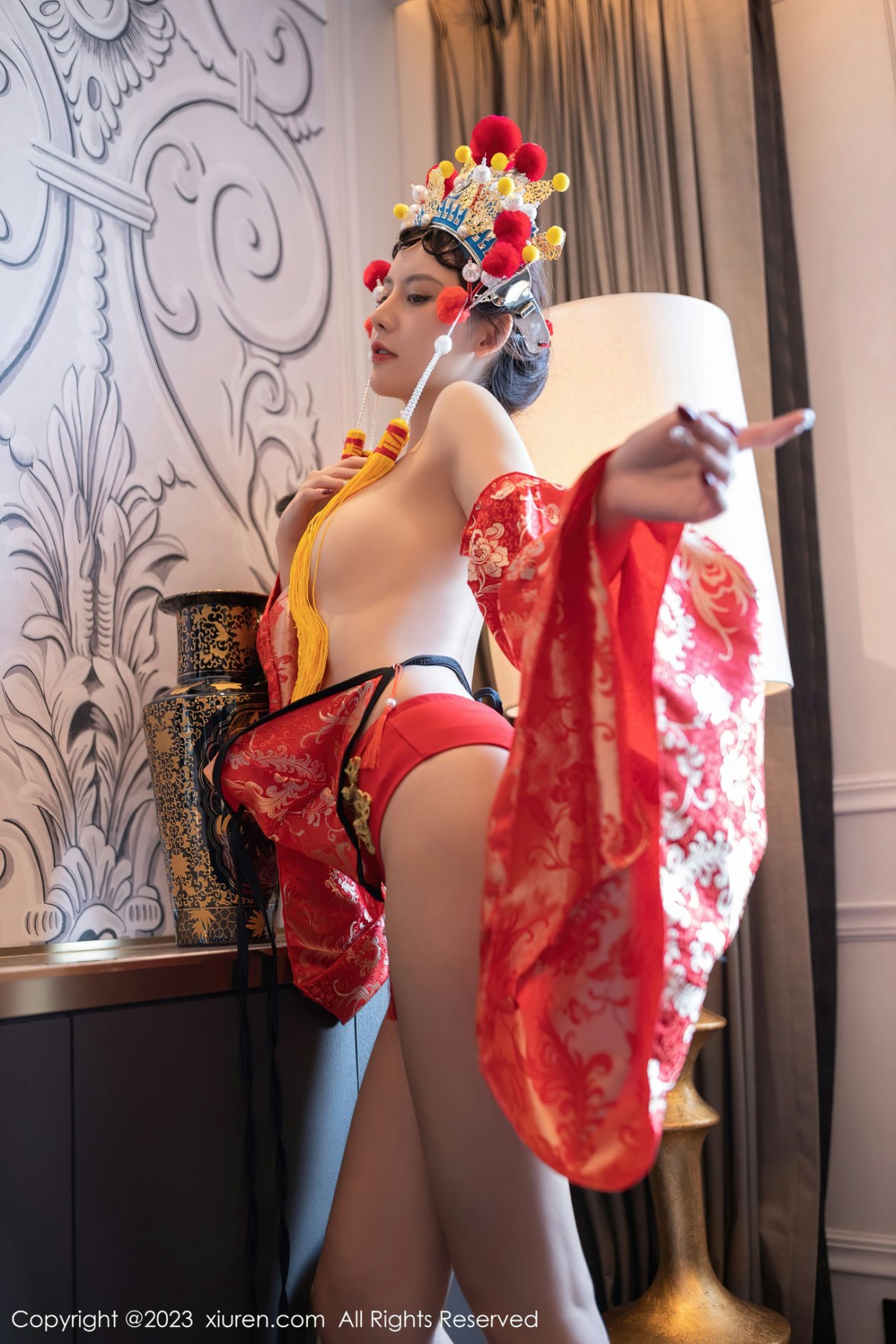 [XiuRen]高清写真图 2023.02.22 No.6308 就是阿朱啊 美臀妩媚