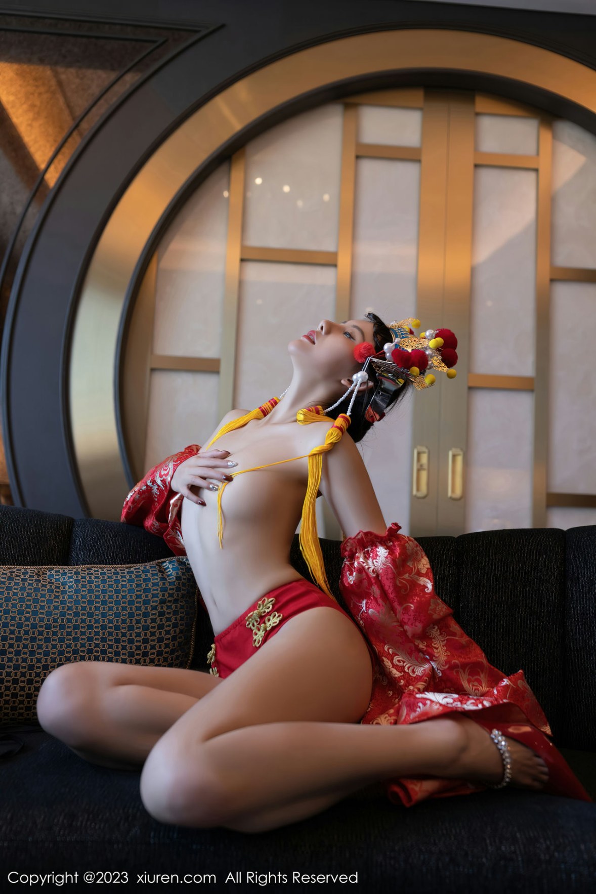 [XiuRen]高清写真图 2023.02.22 No.6308 就是阿朱啊 美臀妩媚