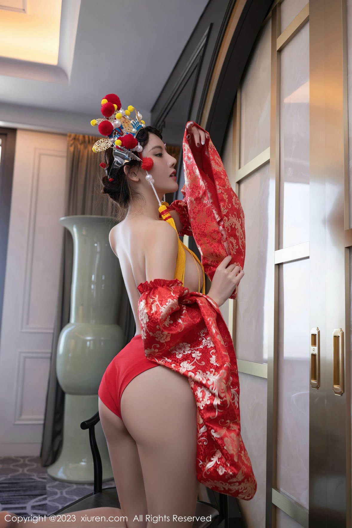 [XiuRen]高清写真图 2023.02.22 No.6308 就是阿朱啊 美臀妩媚