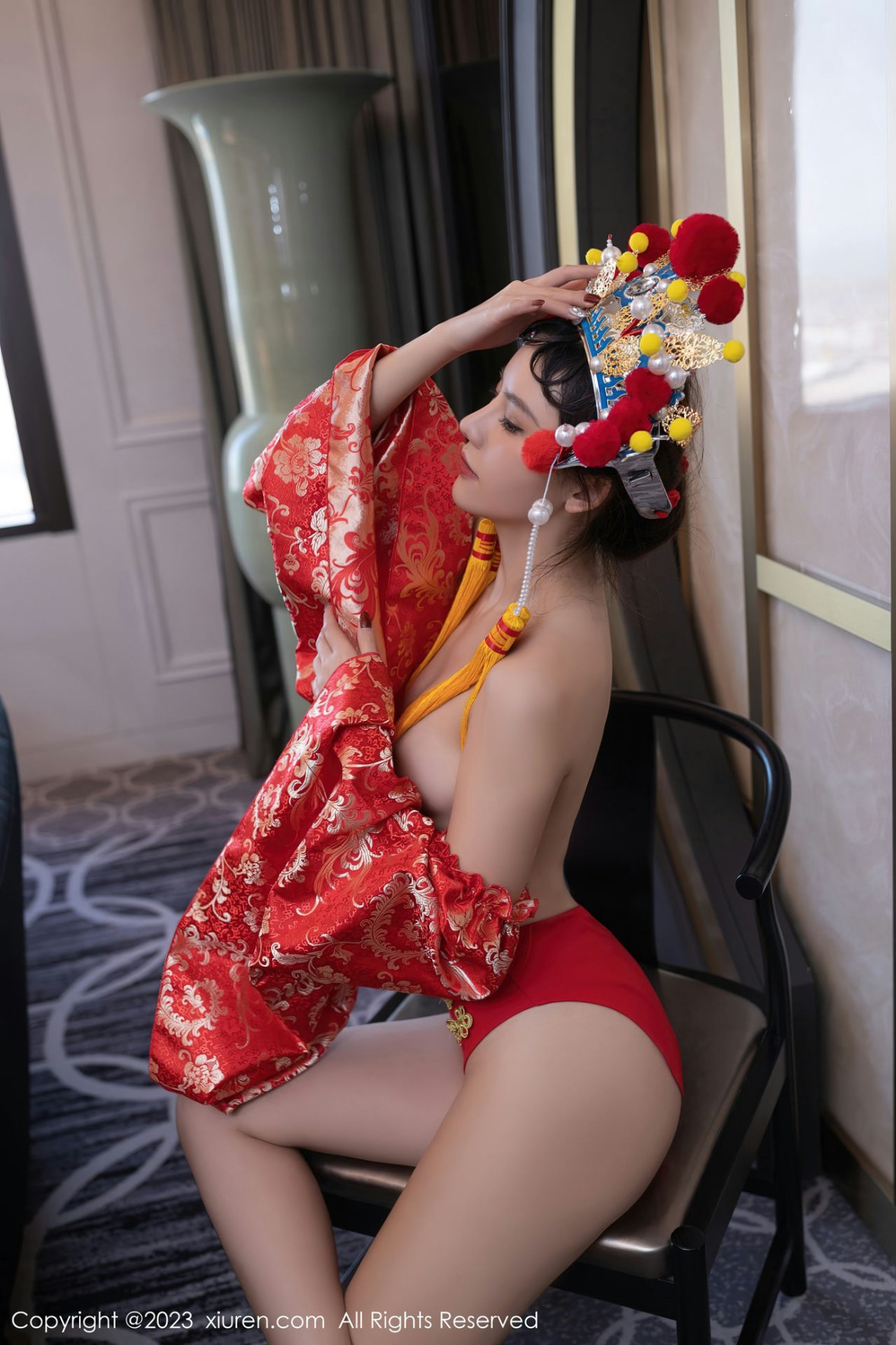 [XiuRen]高清写真图 2023.02.22 No.6308 就是阿朱啊 美臀妩媚