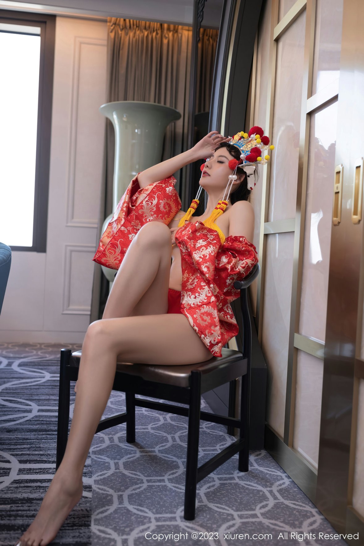 [XiuRen]高清写真图 2023.02.22 No.6308 就是阿朱啊 美臀妩媚