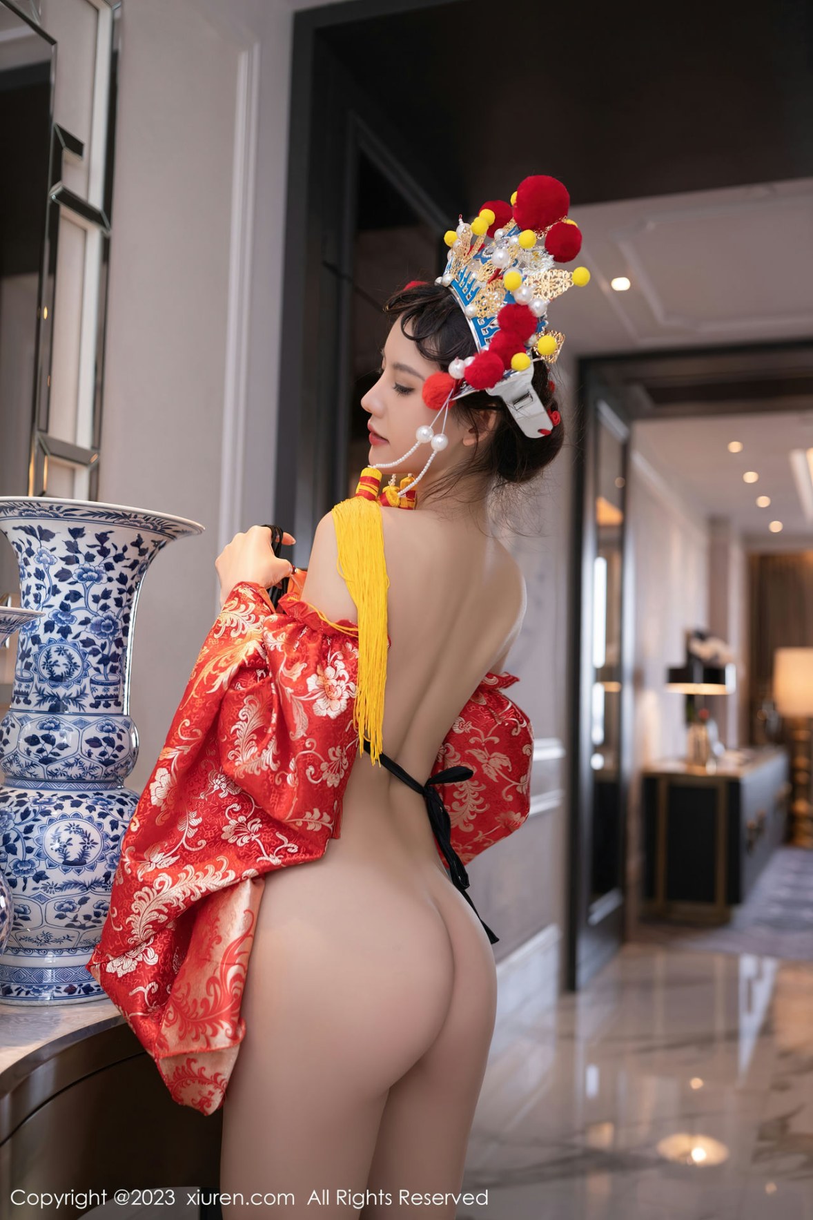 [XiuRen]高清写真图 2023.02.22 No.6308 就是阿朱啊 美臀妩媚