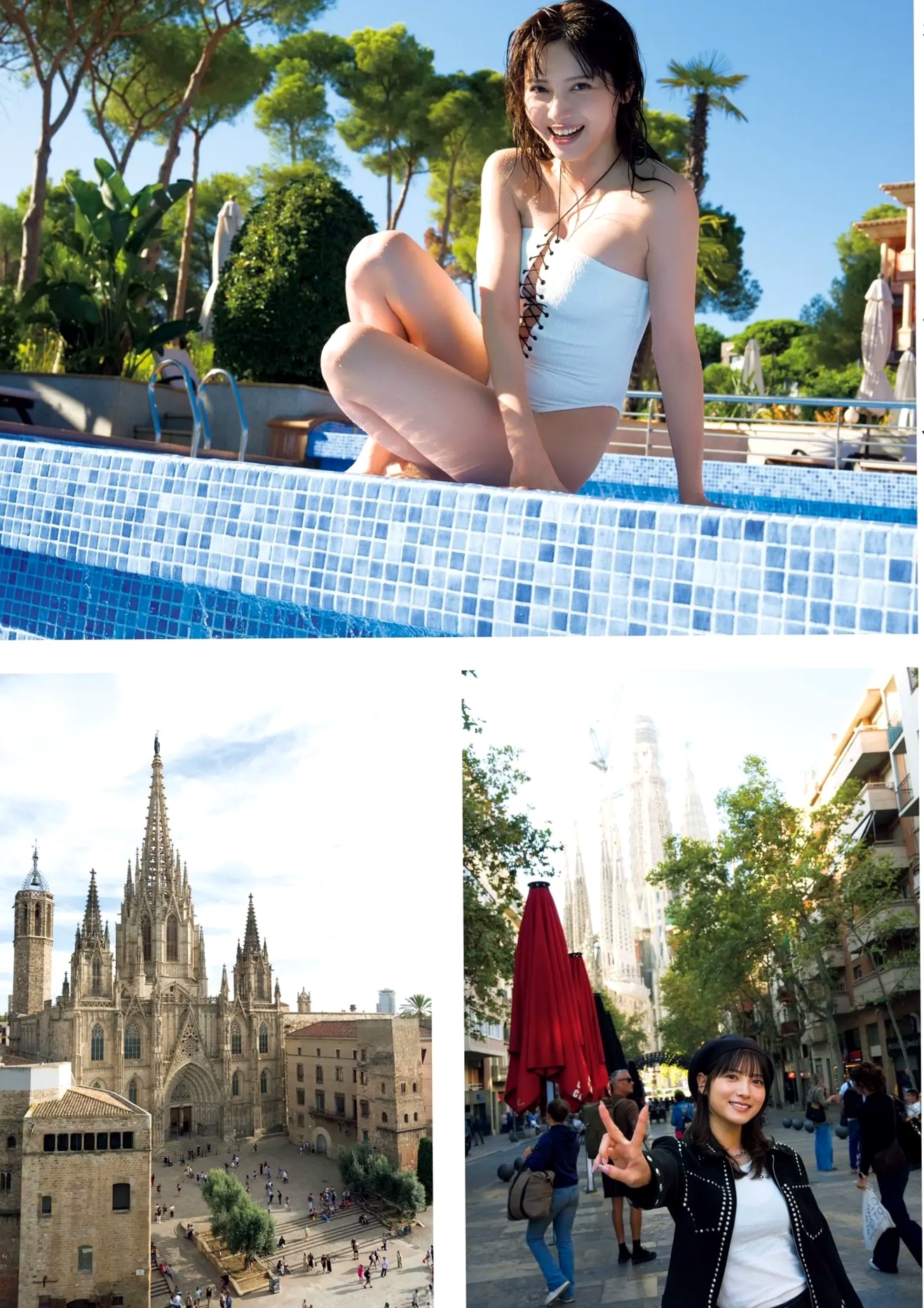 桃月なしこ - むすび 户外街拍与阳光比基尼浴室湿身性感写真 [185P171MB]