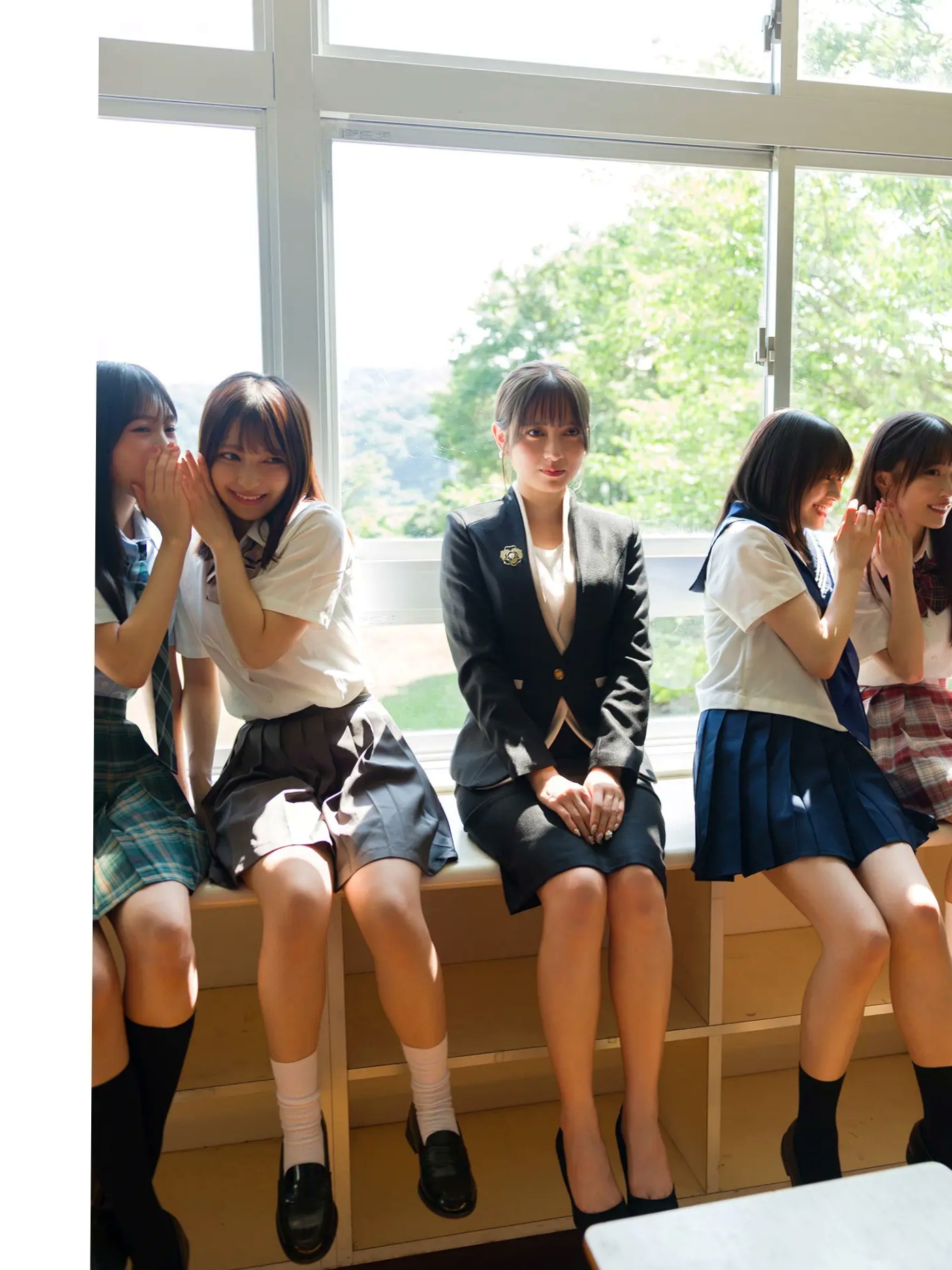 桃月なしこ - ゼロイチ学園 シーズン2 日本女神教师职场性感内衣写真