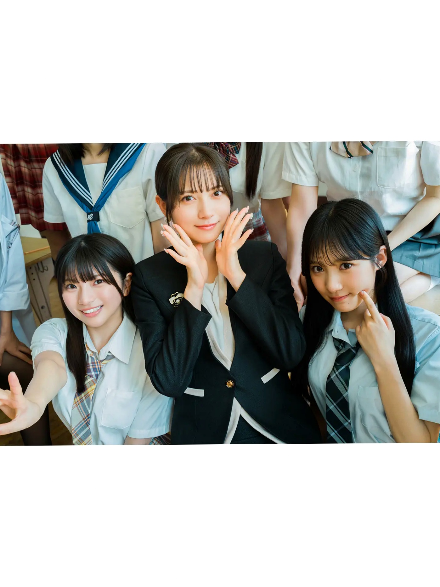 桃月なしこ - ゼロイチ学園 シーズン2 日本女神教师职场性感内衣写真