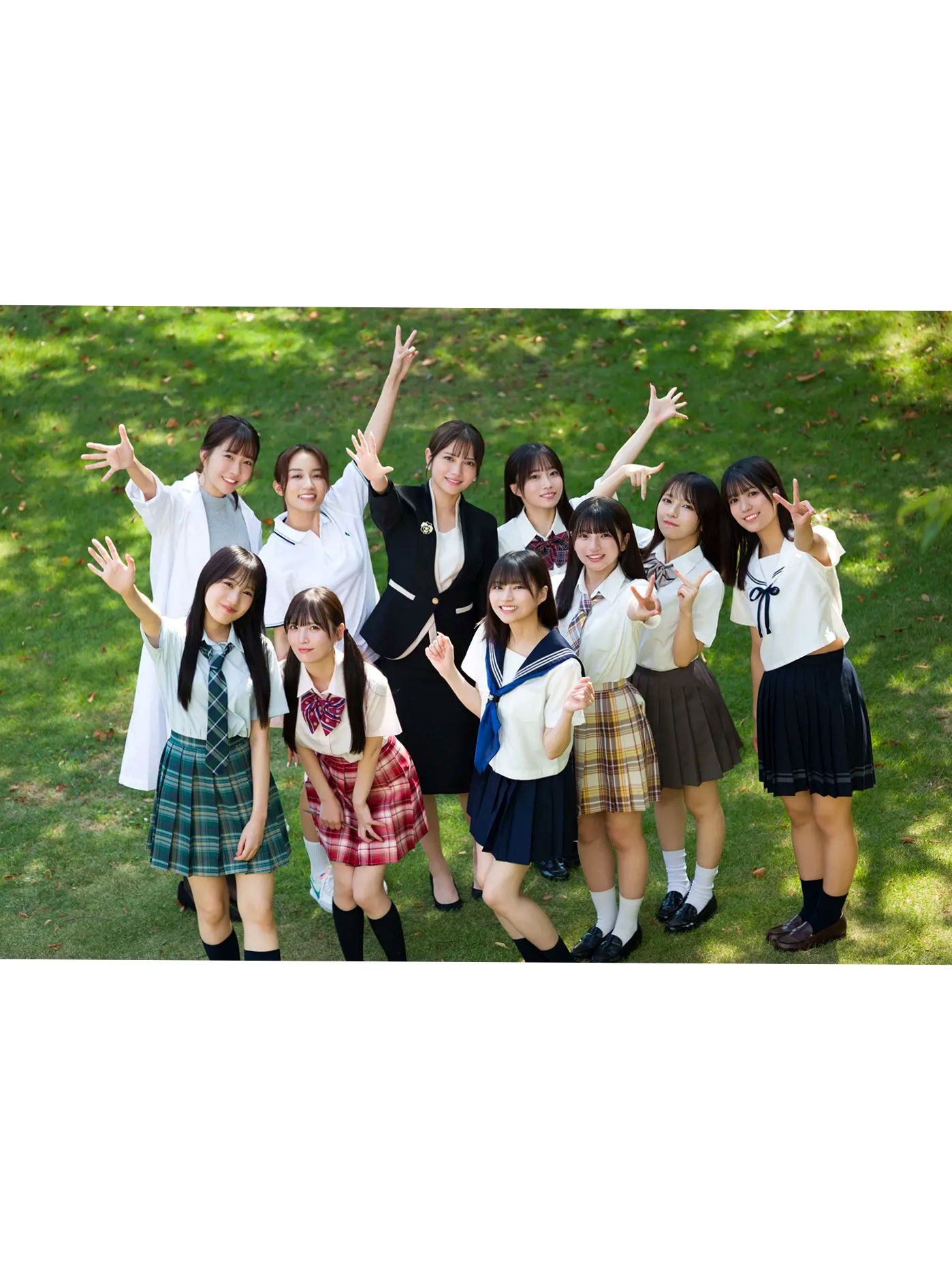 桃月なしこ - ゼロイチ学園 シーズン2 日本女神教师职场性感内衣写真