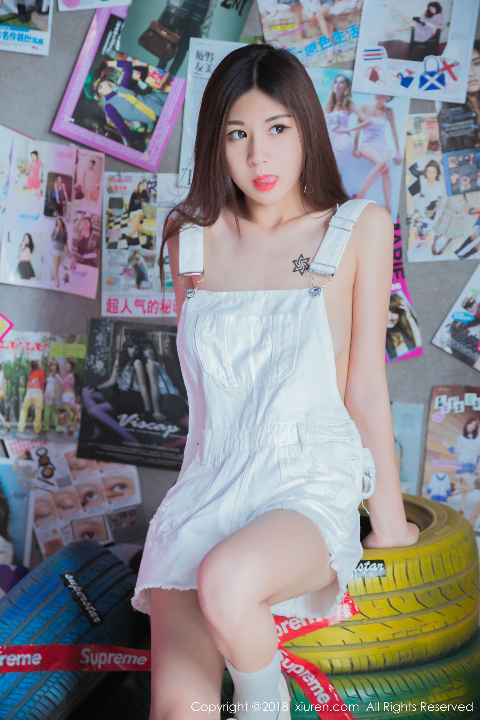 新人模特点点lily 身娇体柔易推倒