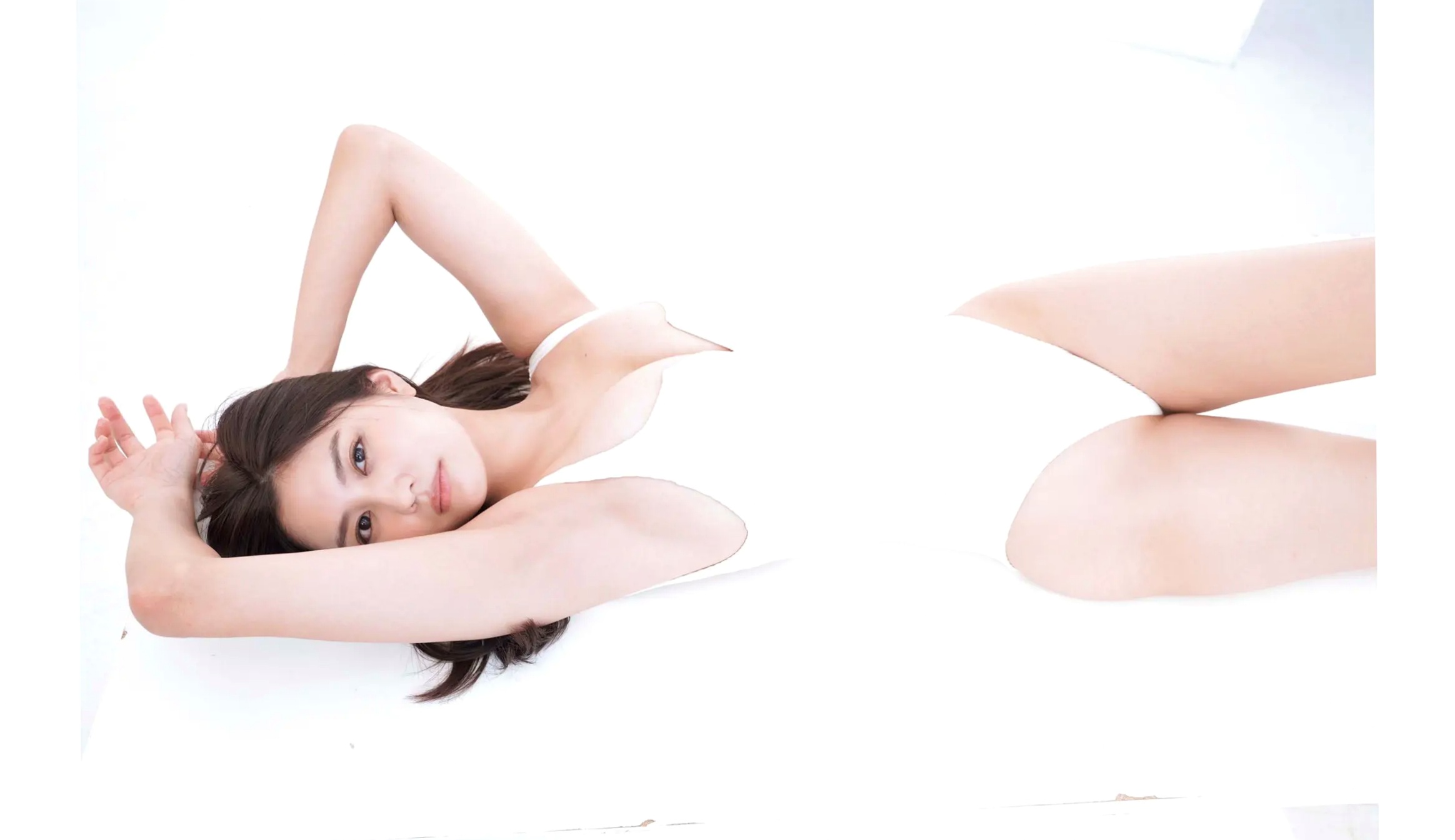 Gallery - 《林ゆめ - Le Reve》日本女神清新纯白泳装性感美胸写真日本清新比基尼性感白嫩 林ゆめ女神私房照_秀色女神 - image 27