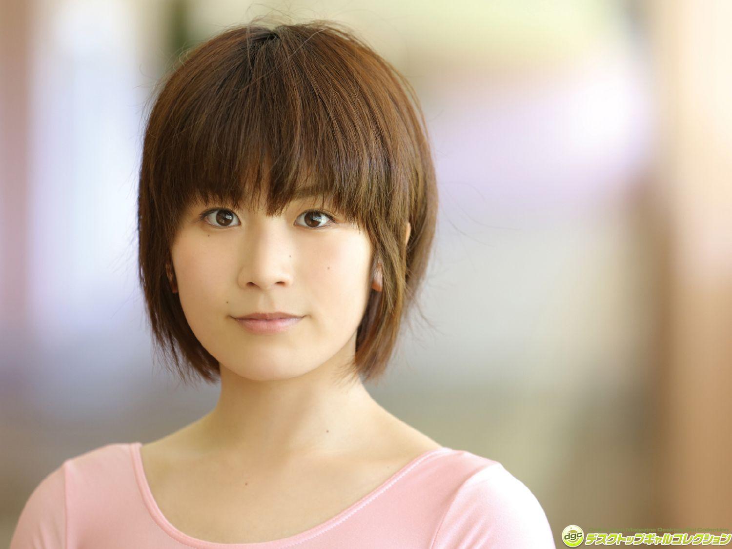 楠本美纱- [DGC]高清写真图 ショートカットが似合う清純派快活少女！！