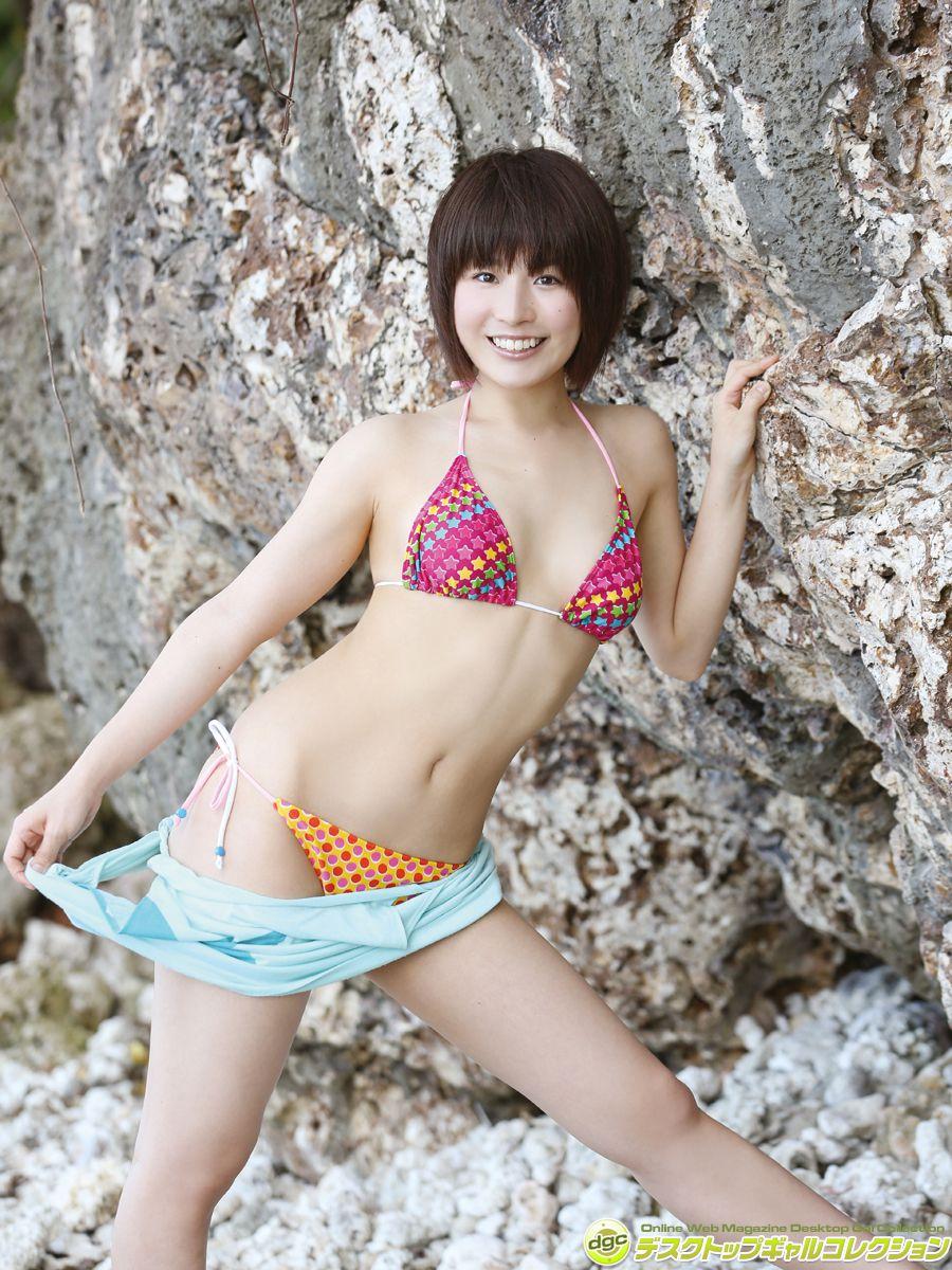 楠本美纱- [DGC]高清写真图 ショートカットが似合う清純派快活少女！！