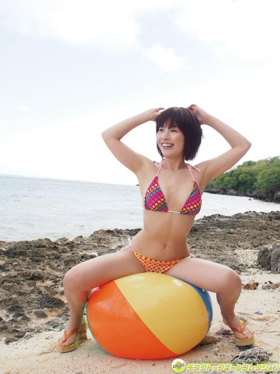 楠本美纱- [DGC]高清写真图 ショートカットが似合う清純派快活少女！！