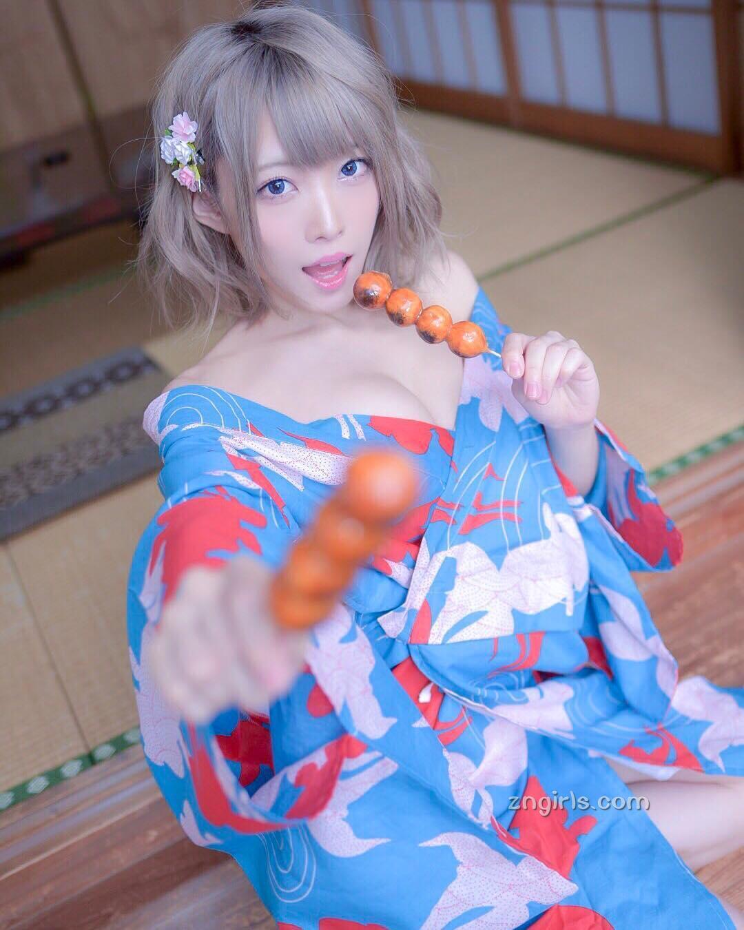 泳装忍者是她！弹奏高手山吹りょう