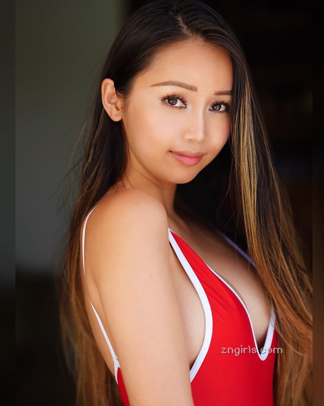 正妹Faye Miah中路打开 东方制造与西方培育