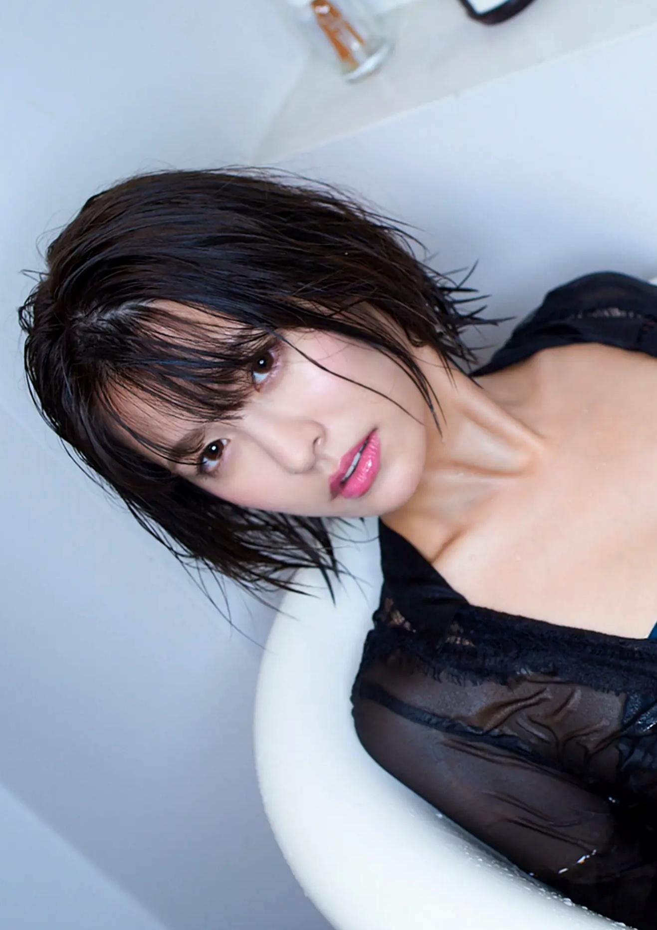 奈月セナ - 胸さわぎのG 日本性感女神湿身浴室比基尼写真