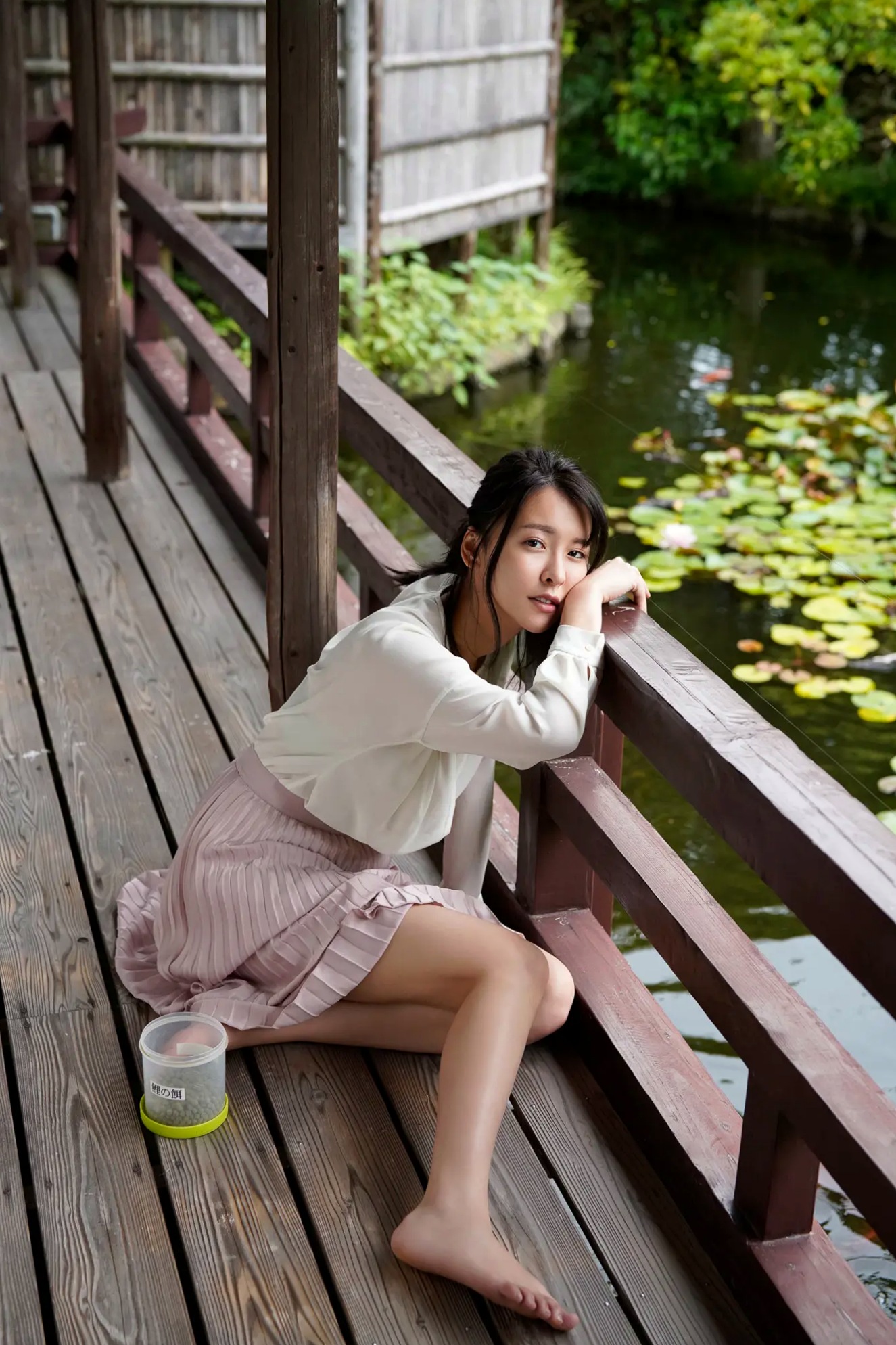 奈月セナ - たまゆら 花鳥風月 户外森林湿身私房写真精选