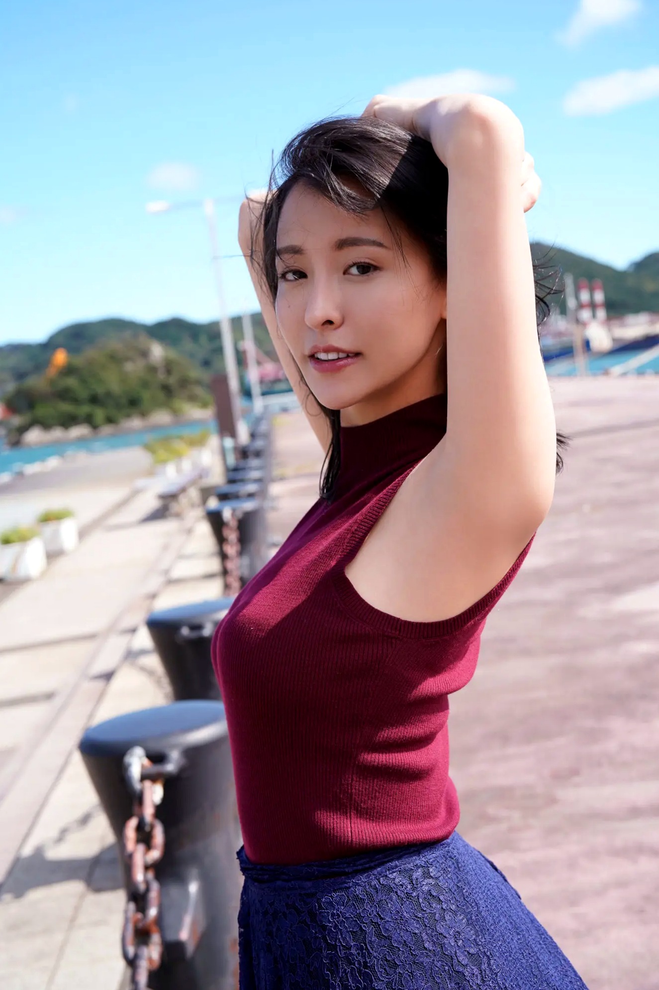 奈月セナ - たまゆら 花鳥風月 户外森林湿身私房写真精选