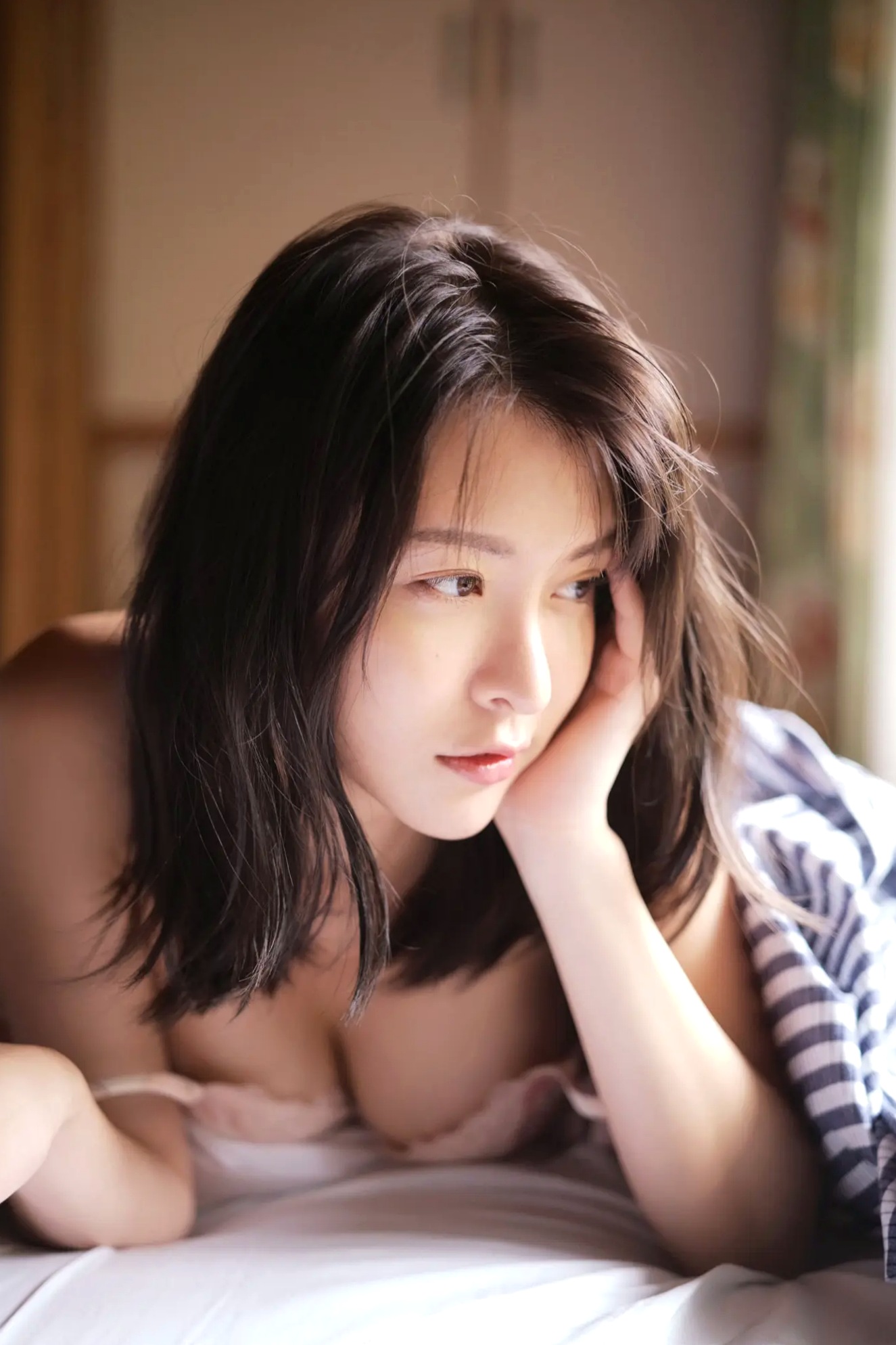 奈月セナ - たまゆら 花鳥風月 户外森林湿身私房写真精选