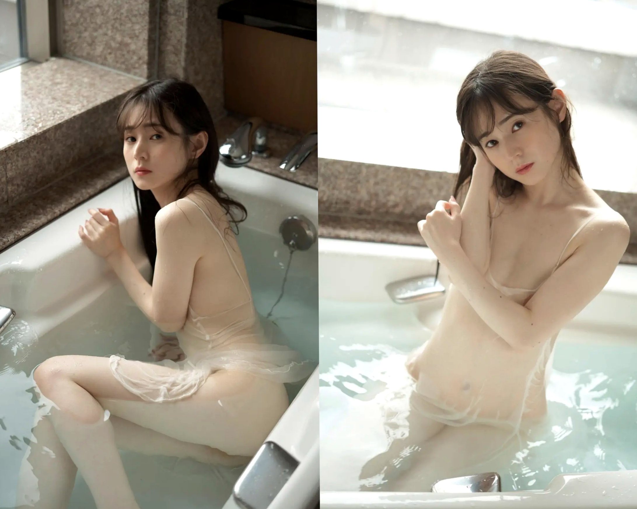 近衛りこ - Whisper vol.1 浴室湿身性感内衣私房写真