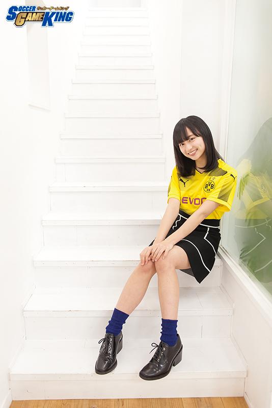 影山优佳- SOCCER GAME KING / April 2018