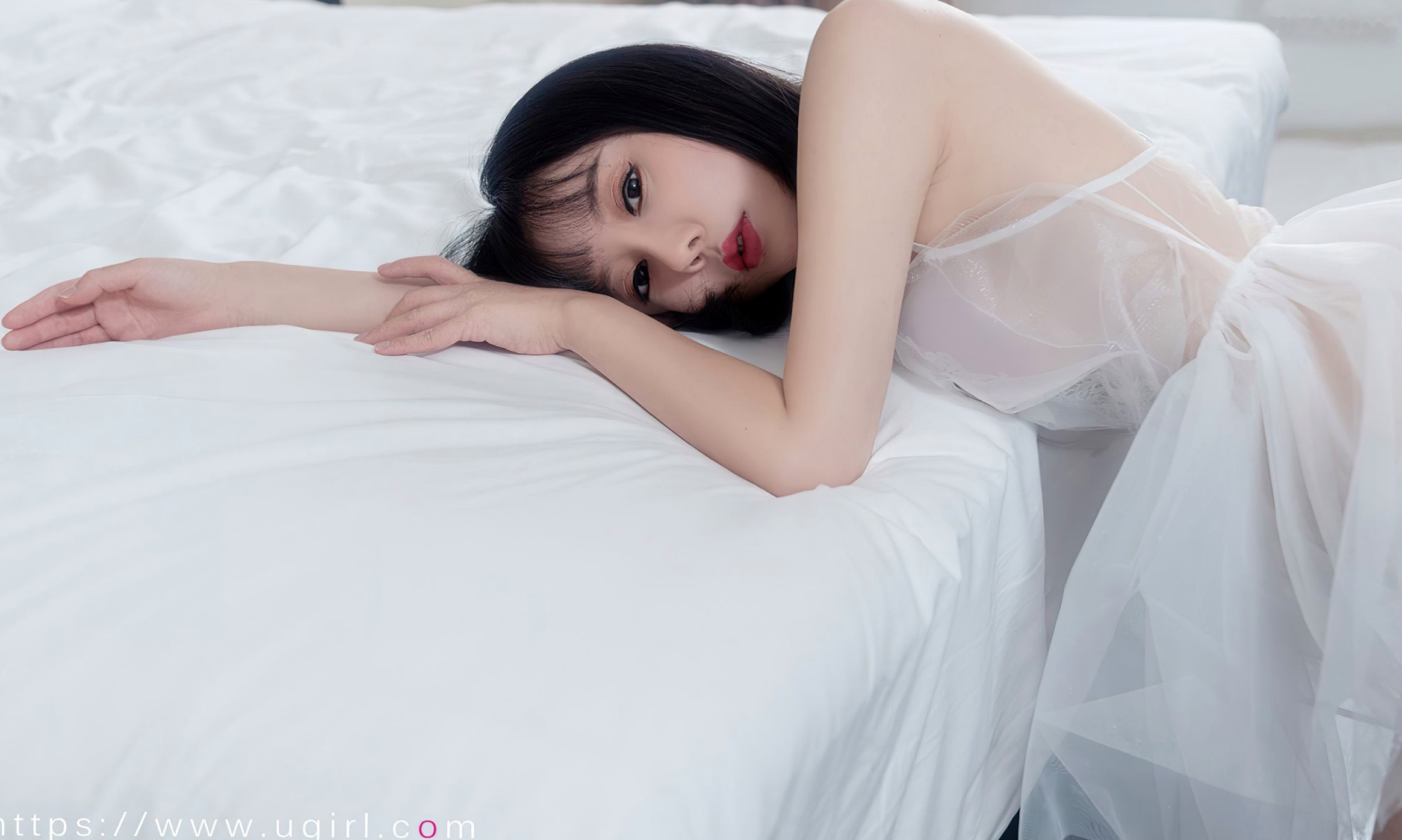 Gallery - UGirlsApp尤果圈 - Chiness Model 爱尤物 - Love Beauty -2555-夏瑶-《四月里的微风》纯白蕾丝新娘装私房写真爱尤物 - Love Beauty 私房照诱惑白嫩无圣光尤物 慕晴儿女神私房照_秀色女神 - image 24