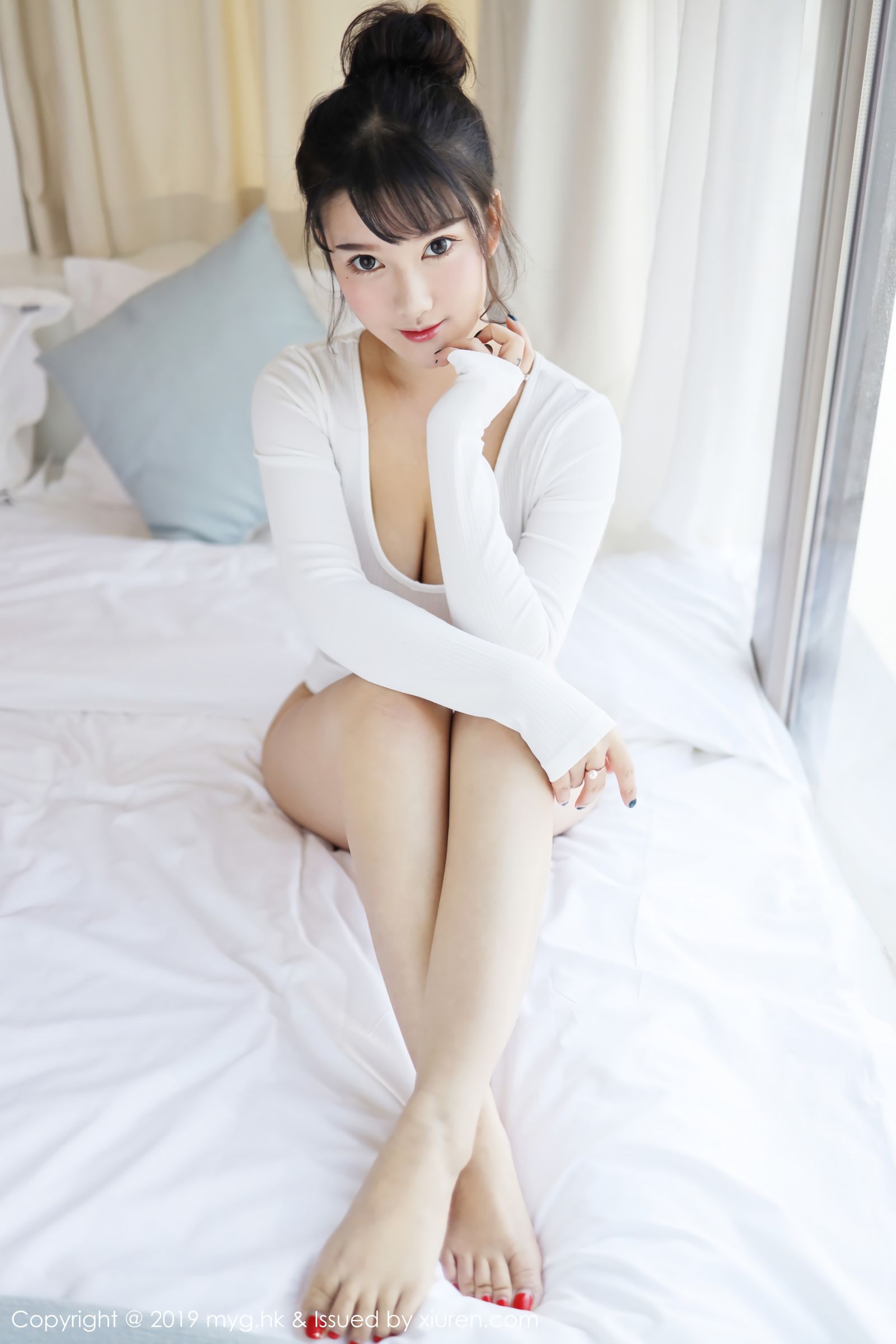新晋美模小尤奈 居家小女友视角